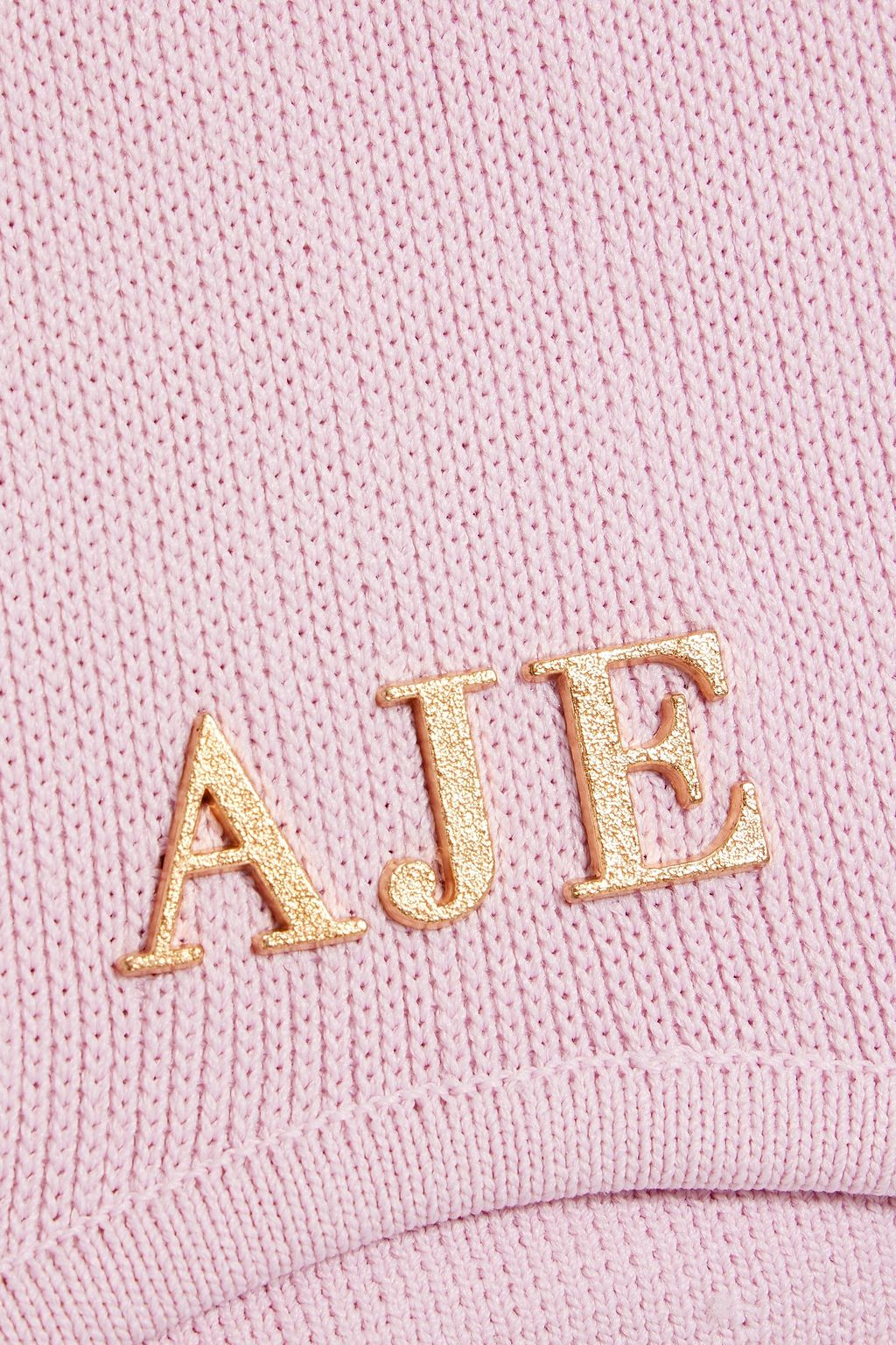 AJE. 니트 크롭 탑