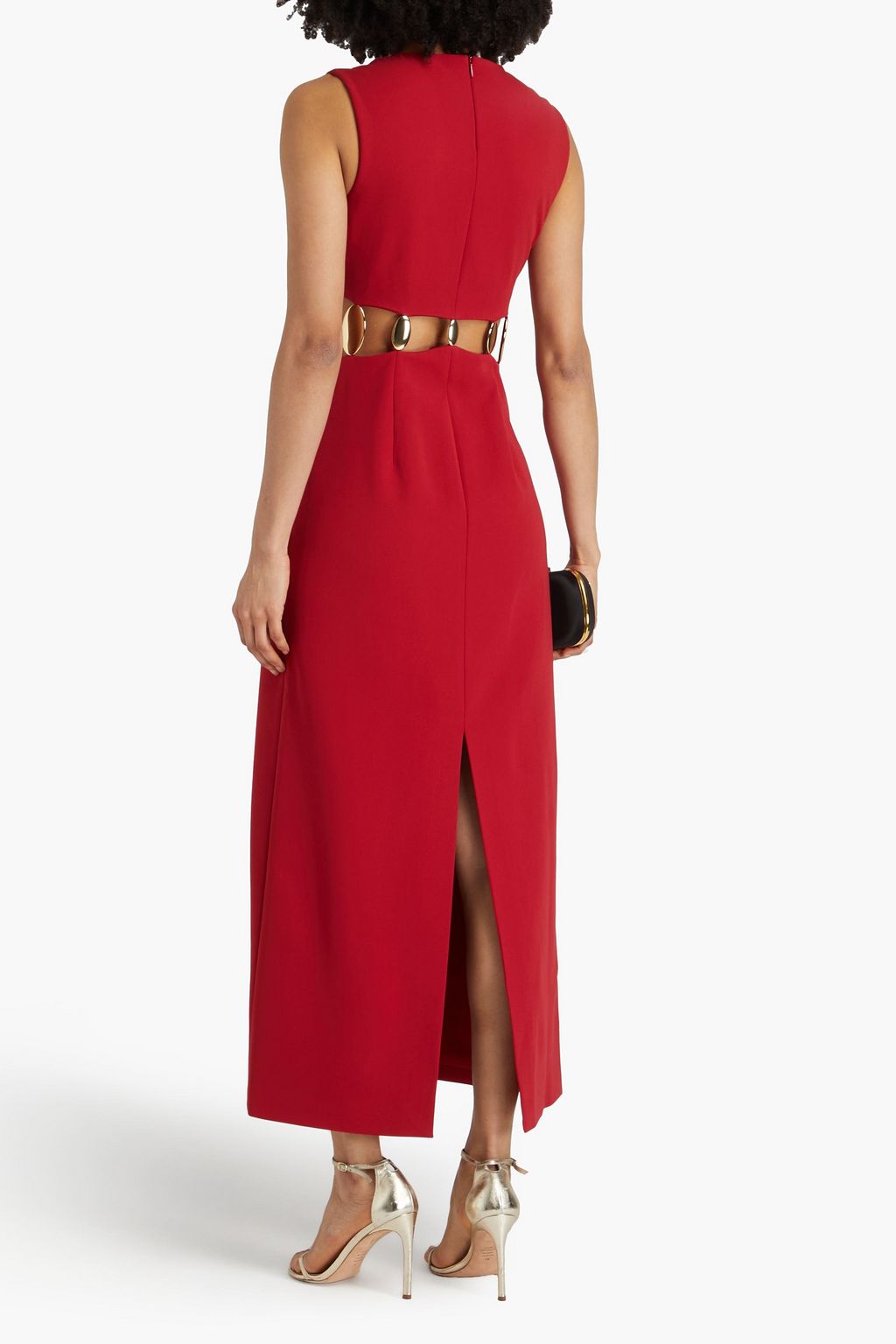 SIMKHAI Isadora embellished crepe gown