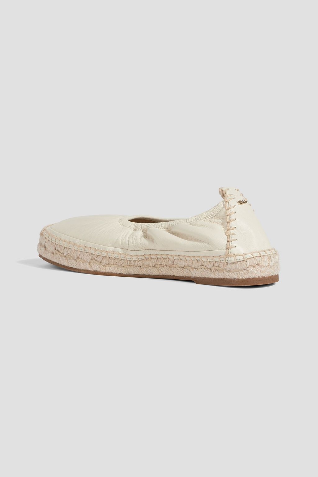 CHLOÉ Lucinda leather espadrilles