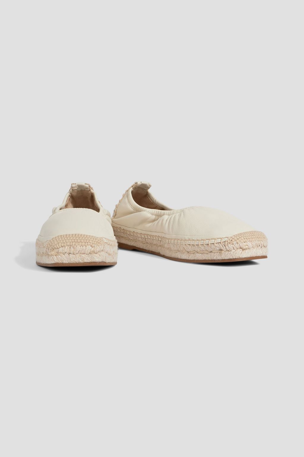 CHLOÉ Lucinda leather espadrilles