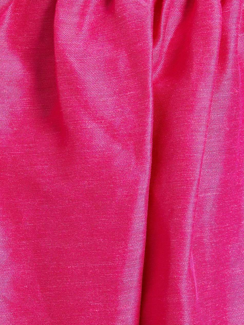 mirabelle wrap-effect linen-blend maxi skirt