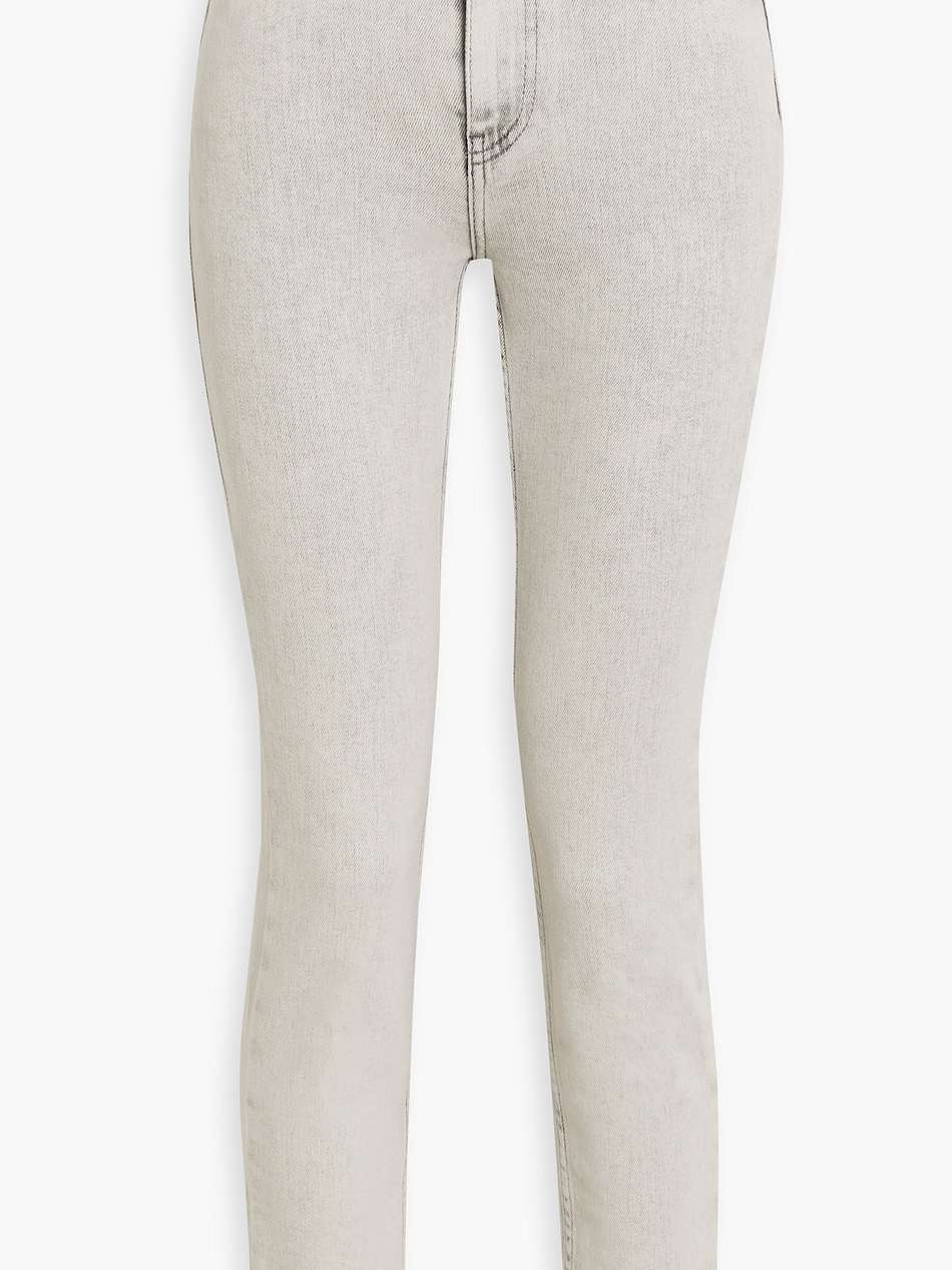 galloway faded mid-rise skinny jeans