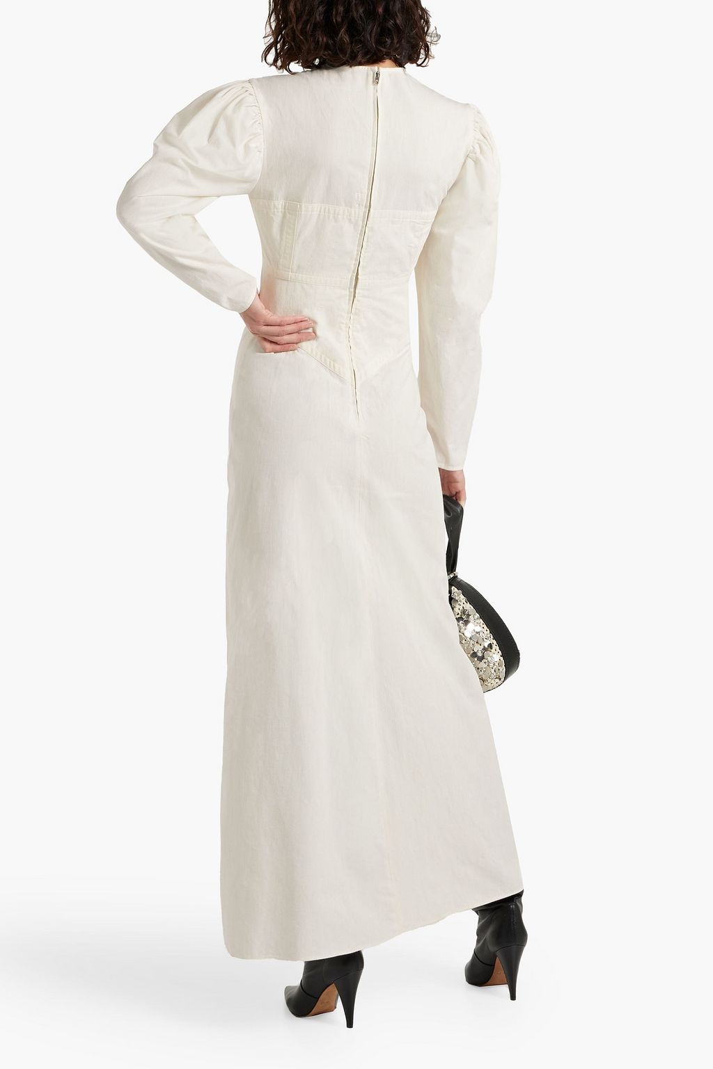 ISABEL MARANT Taylin cotton-canvas maxi dress