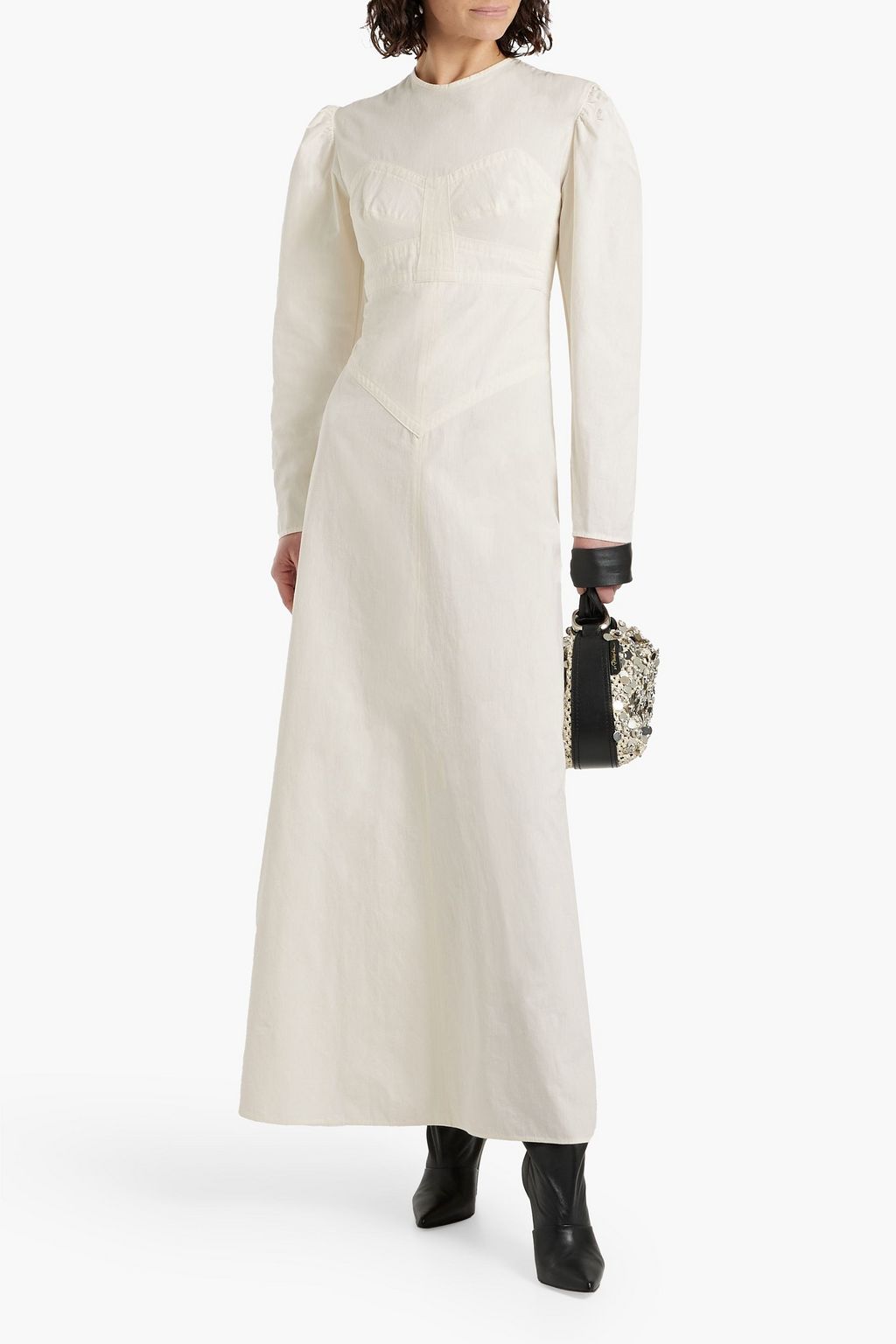 ISABEL MARANT Taylin cotton-canvas maxi dress