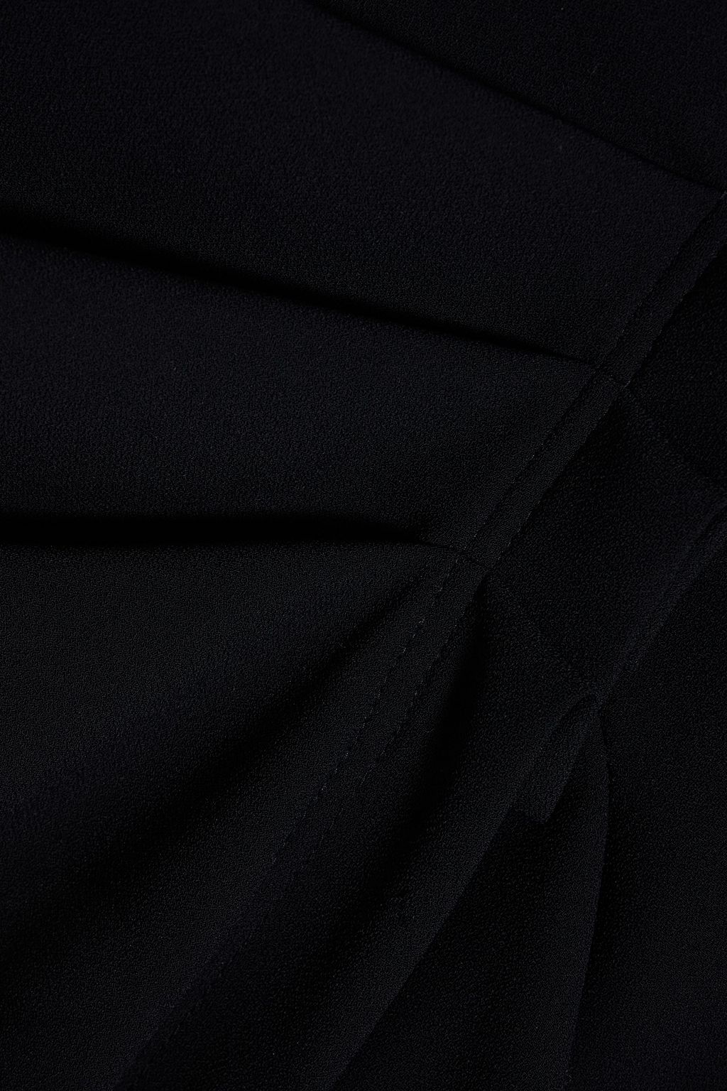 IRO Nouri pleated crepe mini skirt
