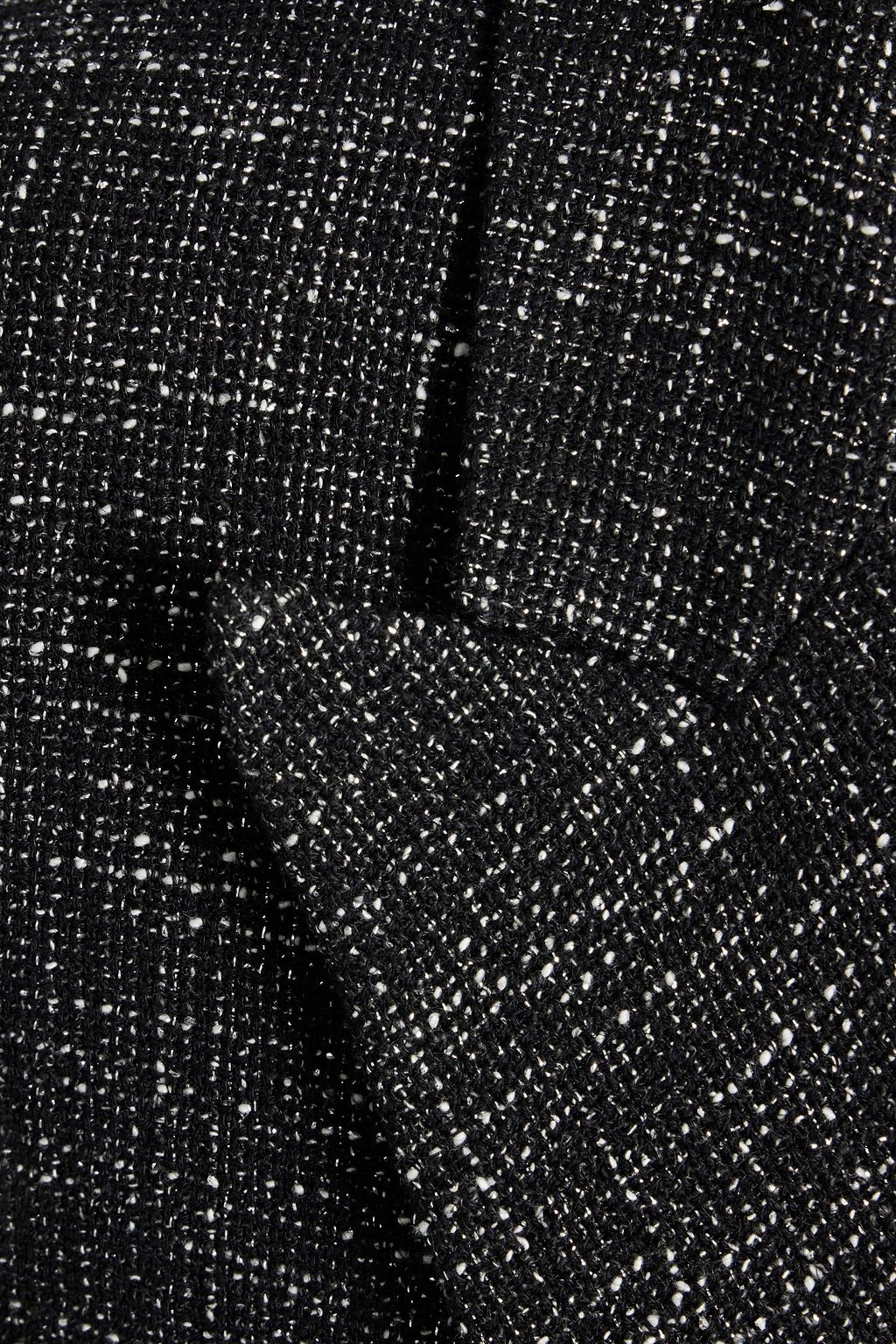 IRO Yaritza double-breasted metallic tweed blazer