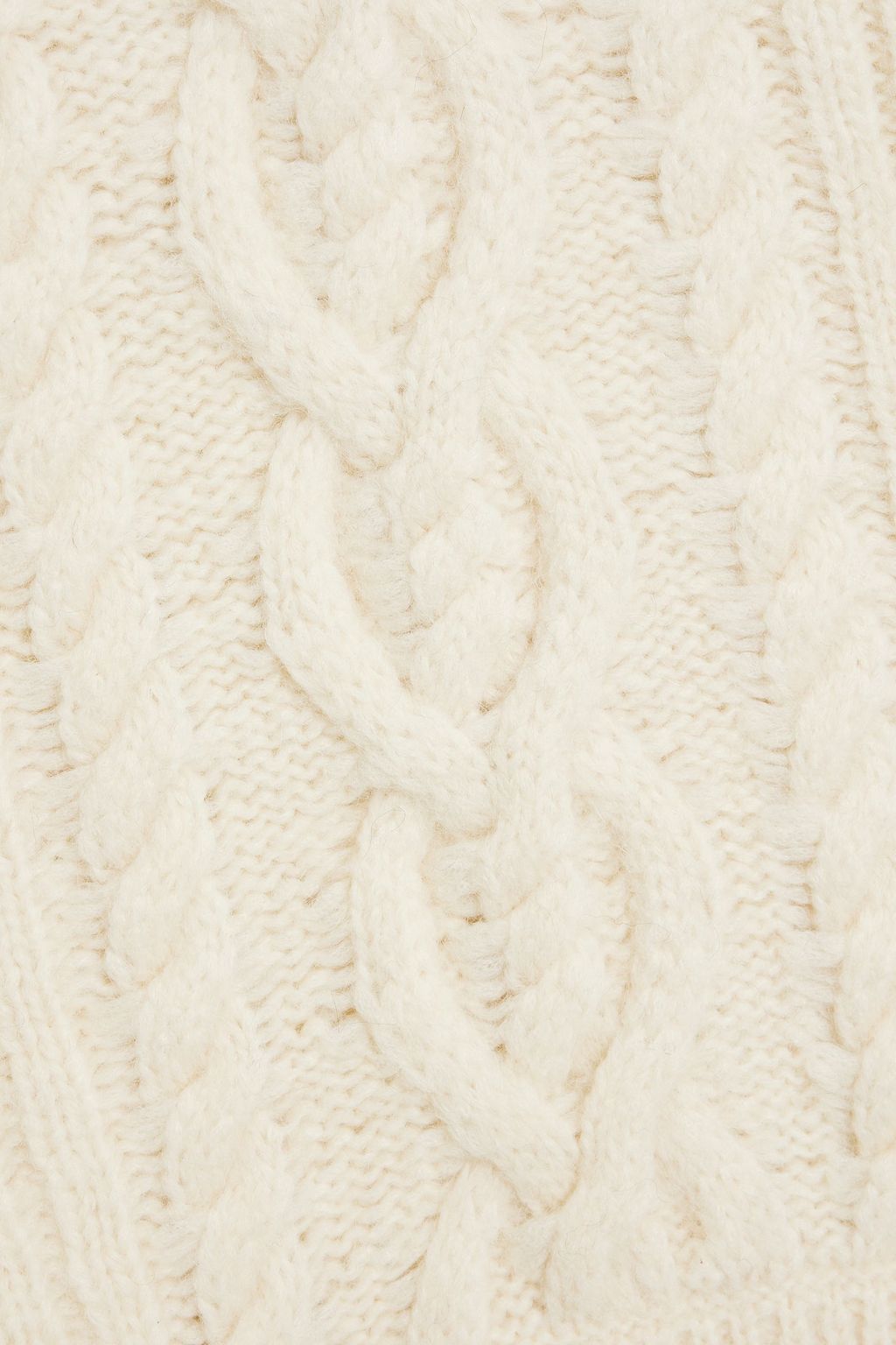 SIMONE ROCHA Cable-knit alpaca-blend sweater