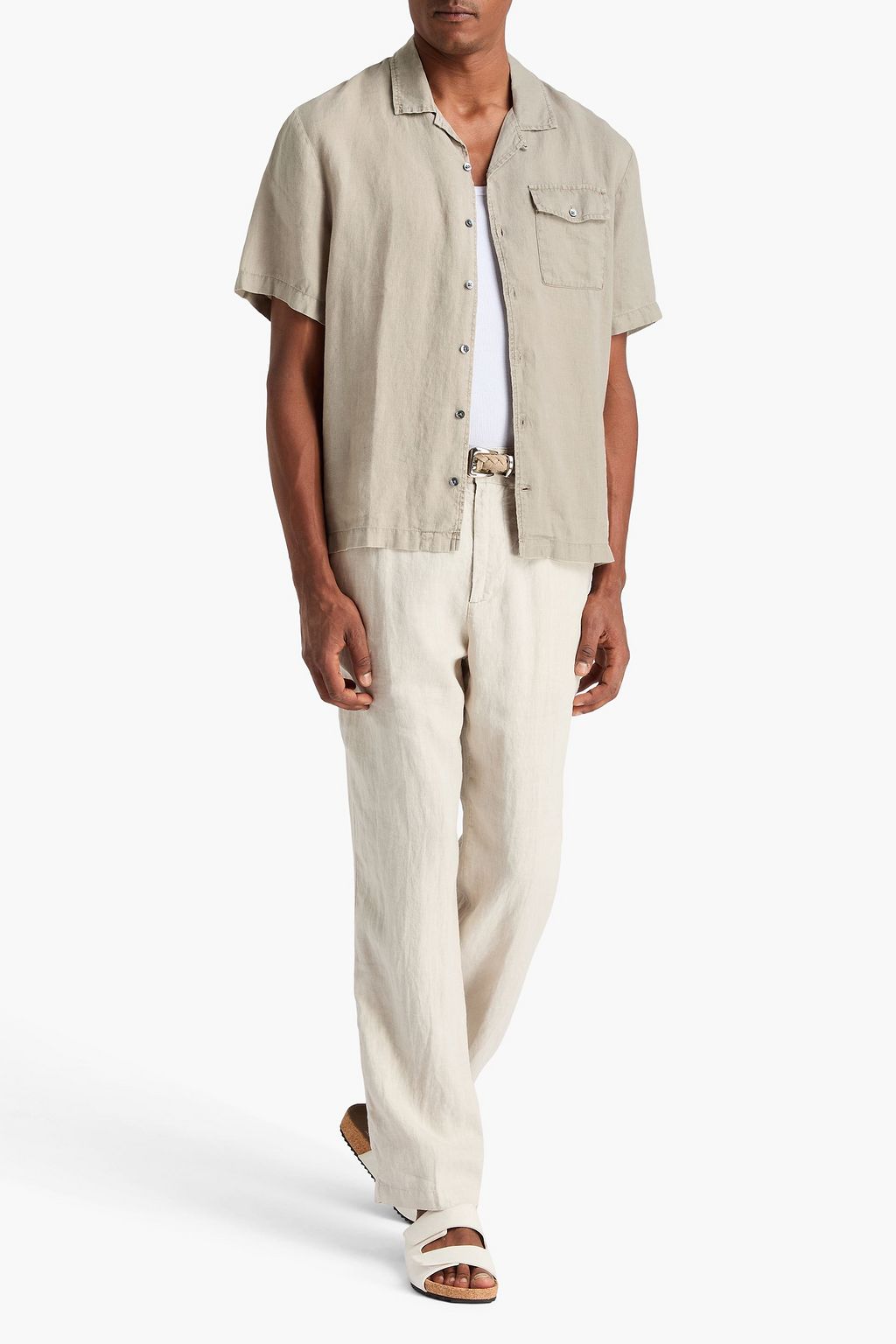 JAMES PERSE 리넨 셔츠