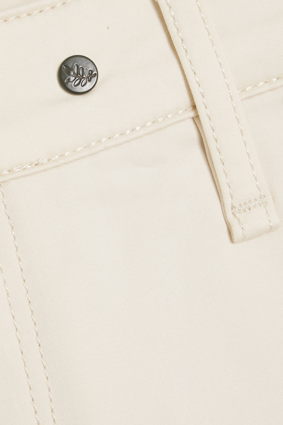 Rag & Bone Cotton-blend Chino Shorts In Ecru