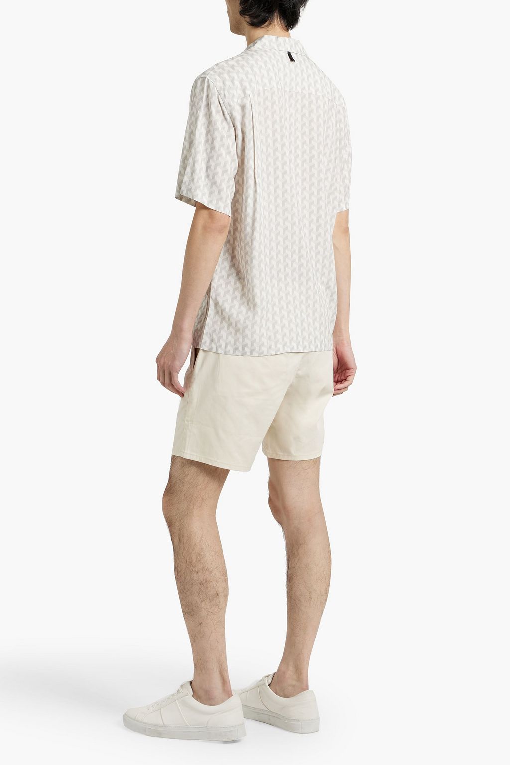 RAG & BONE Cotton-blend chino shorts