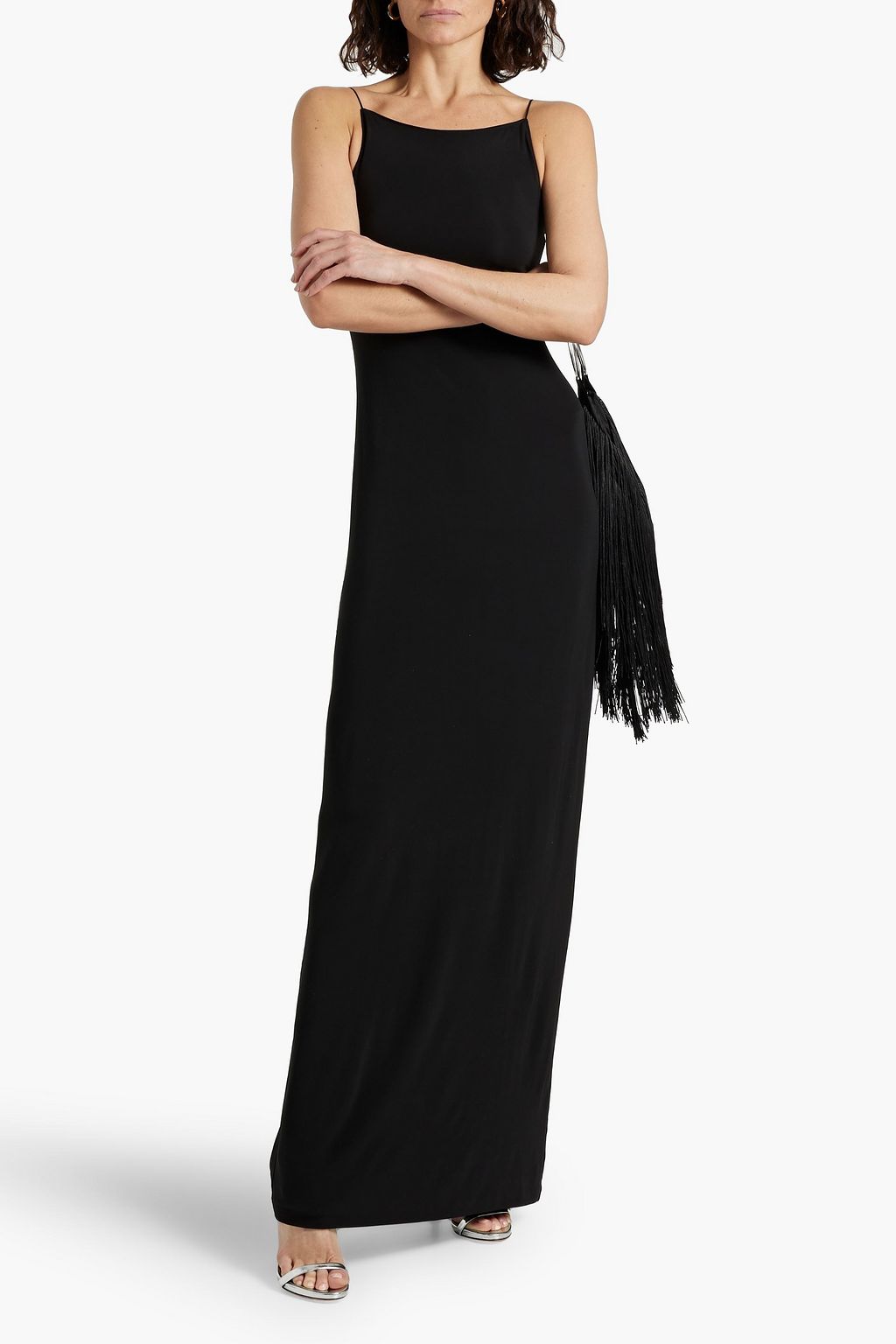 NILI LOTAN Annette jersey maxi dress