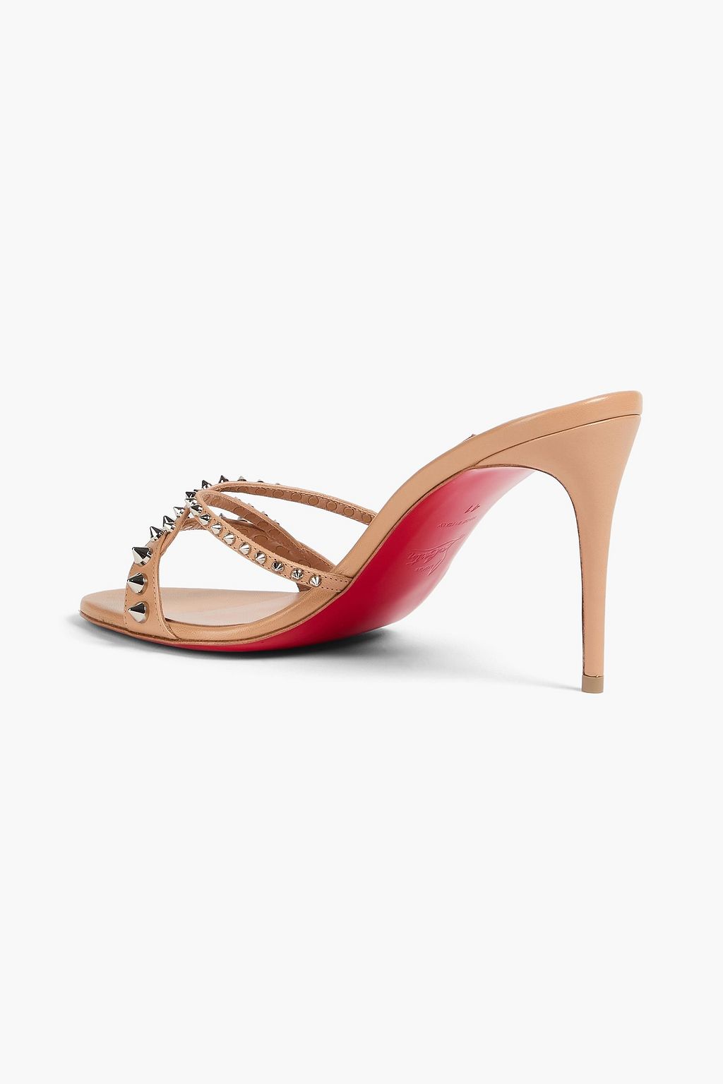 CHRISTIAN LOUBOUTIN Tatoosh 85 studded leather mules