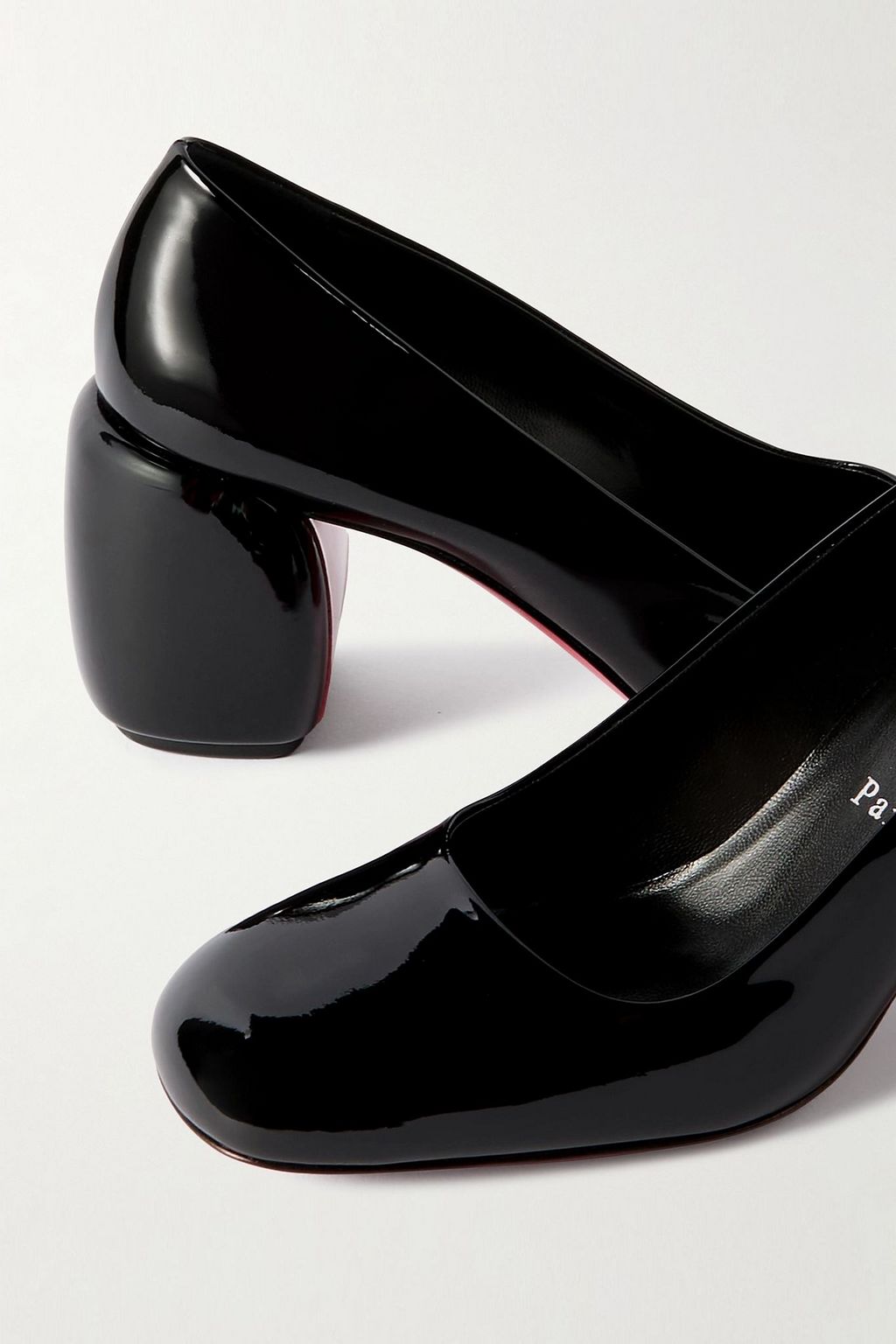 CHRISTIAN LOUBOUTIN Minny 70 patent-leather pumps