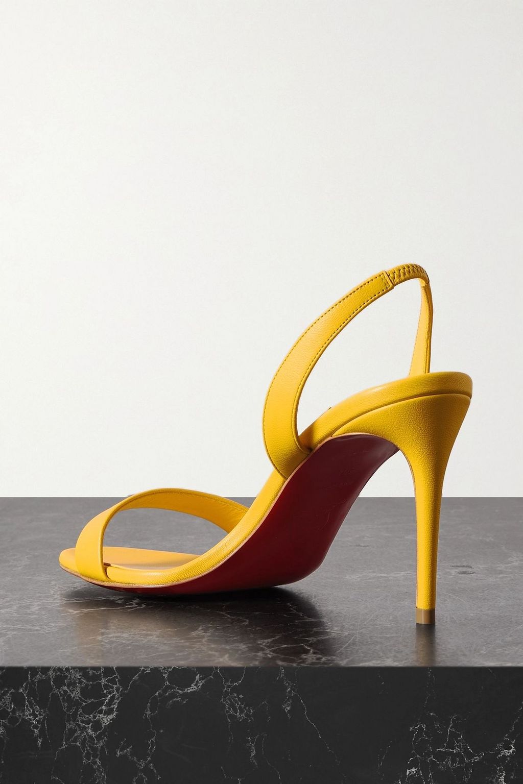 CHRISTIAN LOUBOUTIN O Marylin 85 leather slingback sandals