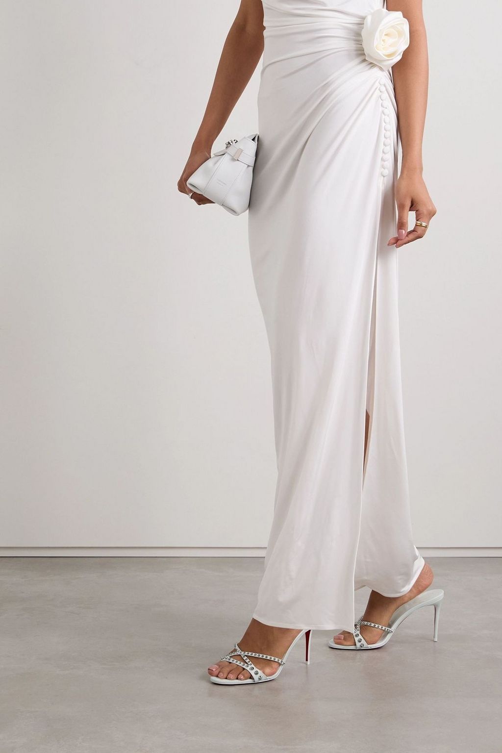 CHRISTIAN LOUBOUTIN Tatoosh 85 studded leather mules