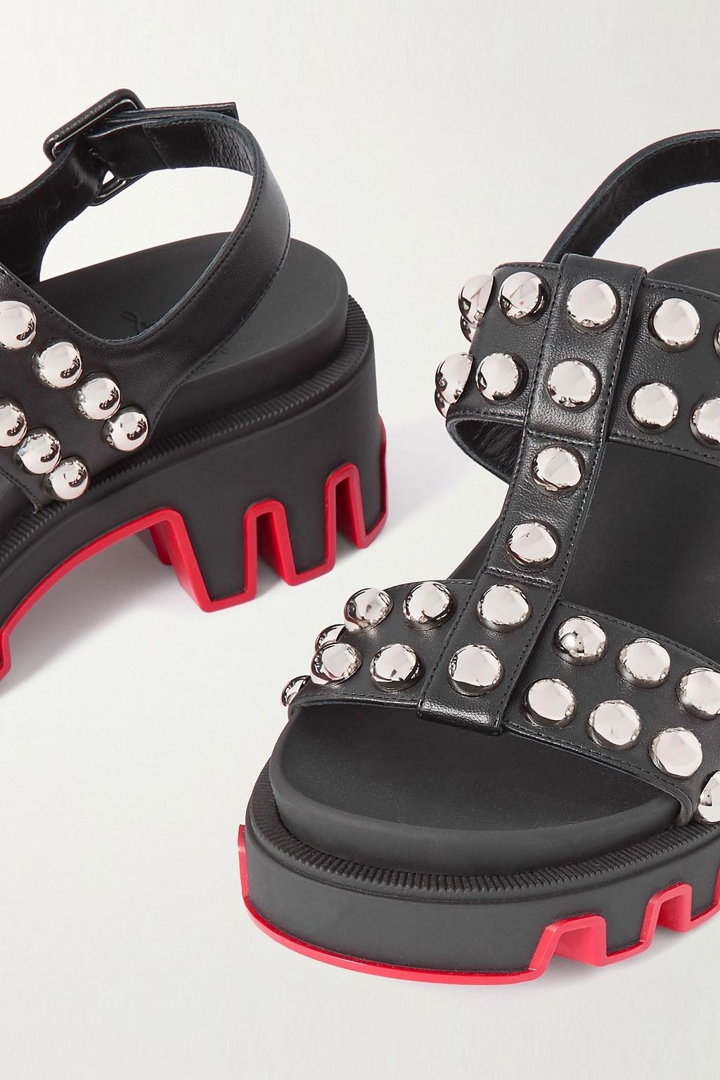 CHRISTIAN LOUBOUTIN Duniclou studded leather sandals