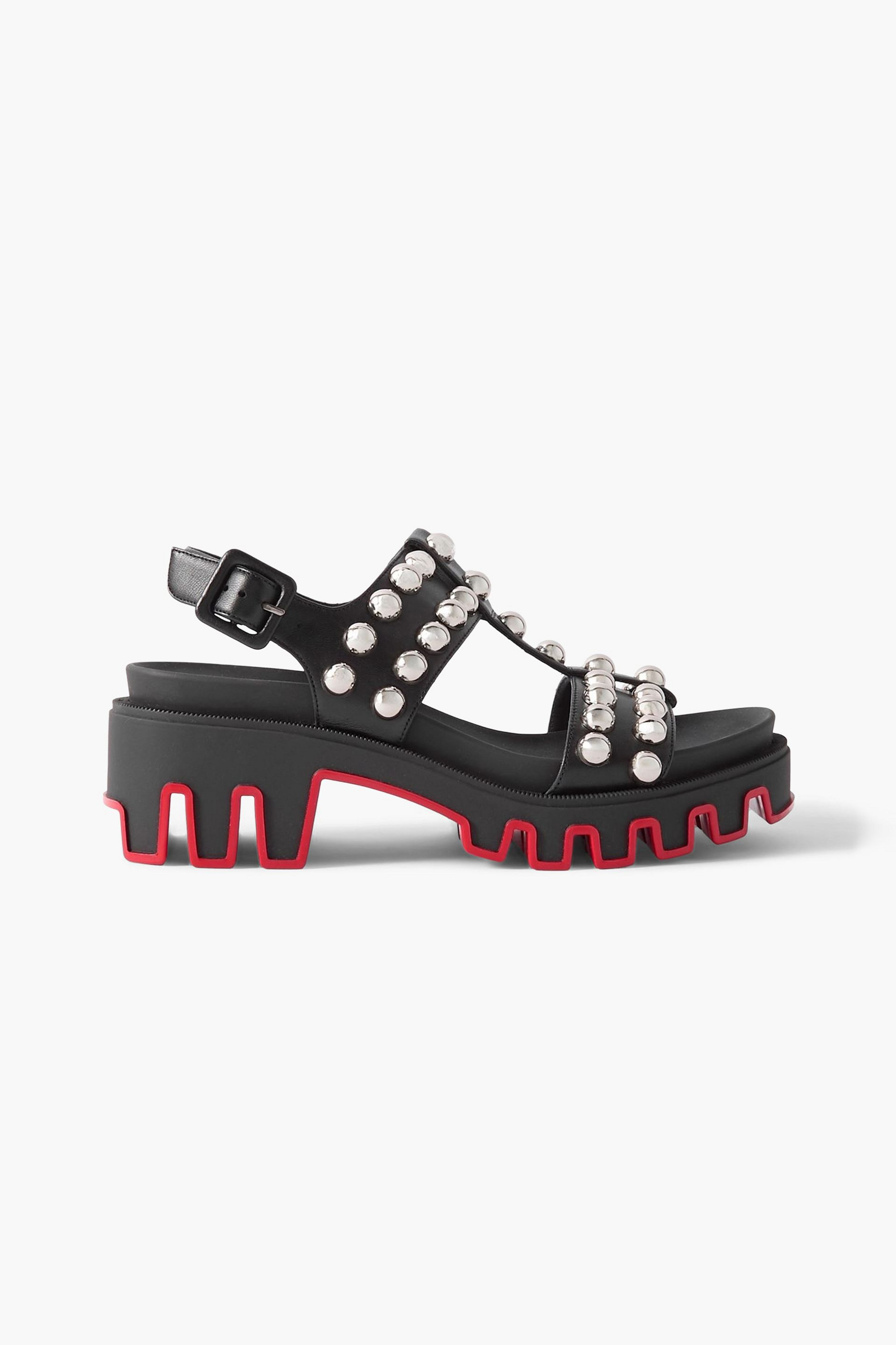CHRISTIAN LOUBOUTIN Duniclou studded leather sandals
