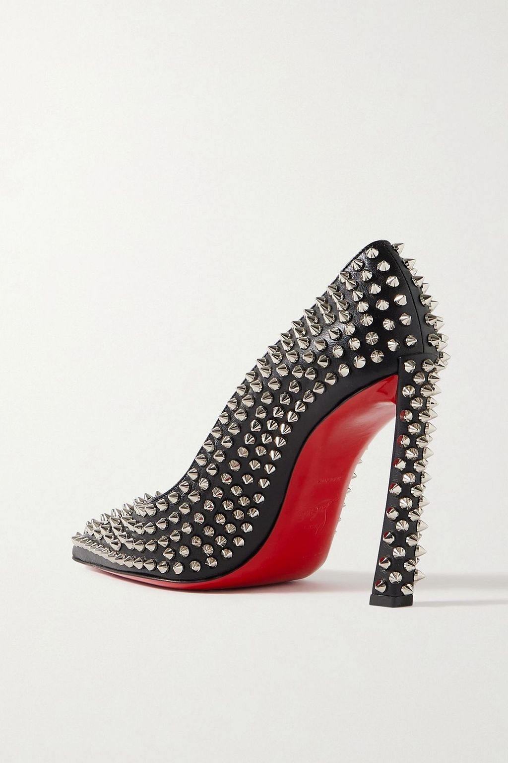 CHRISTIAN LOUBOUTIN Condora 100 spiked leather pumps