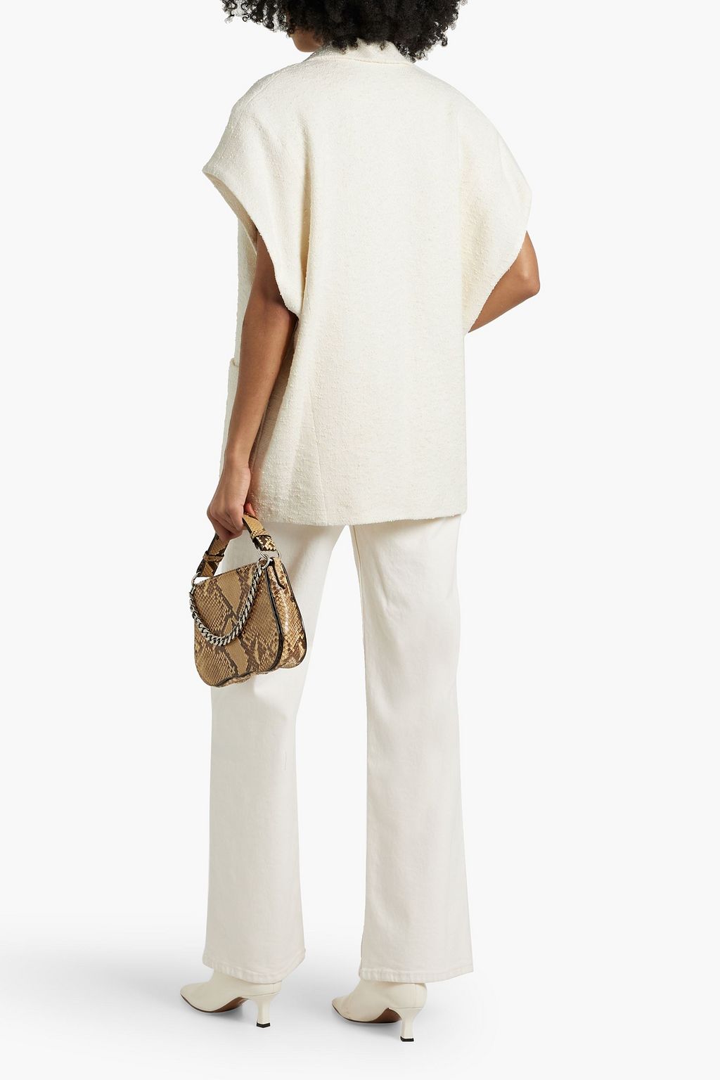 IRO Uvani linen-blend tweed jacket