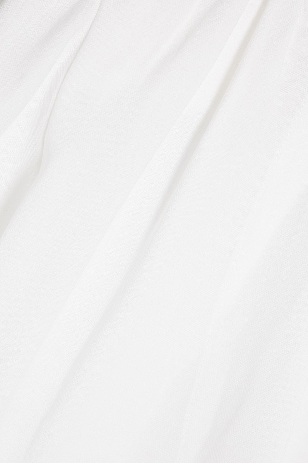 IRO Loomy ruffled TENCEL™and linen-blend mini wrap dress
