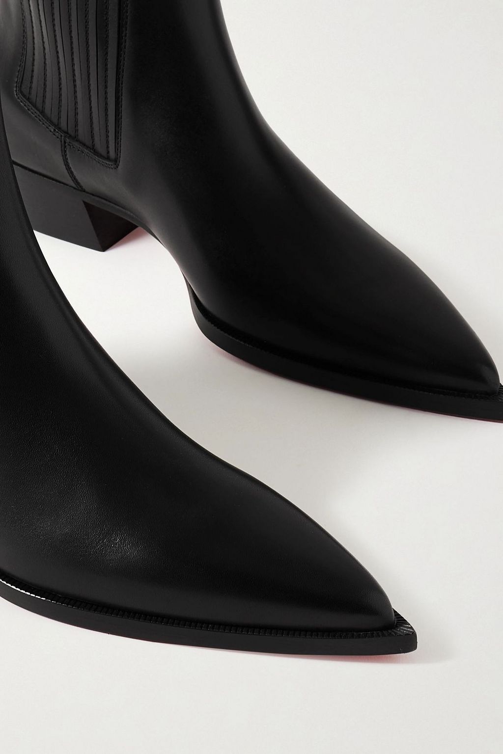 CHRISTIAN LOUBOUTIN Cheliviss 35 leather Chelsea boots