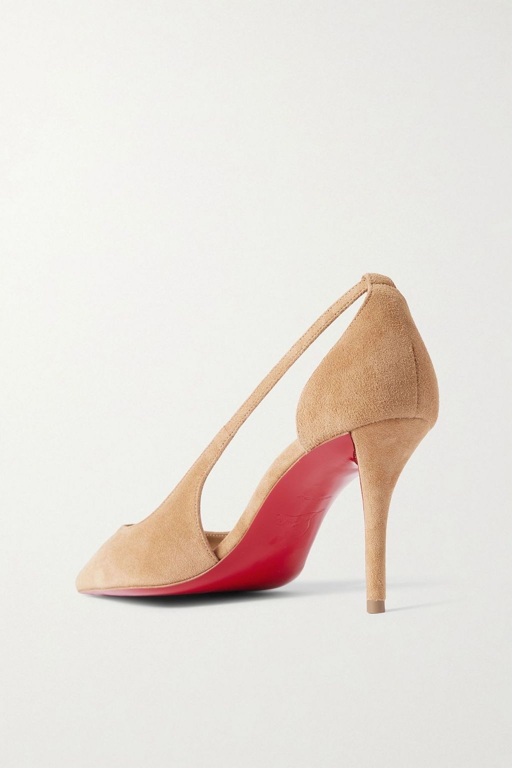 CHRISTIAN LOUBOUTIN Apostrophatoric 80 suede pumps