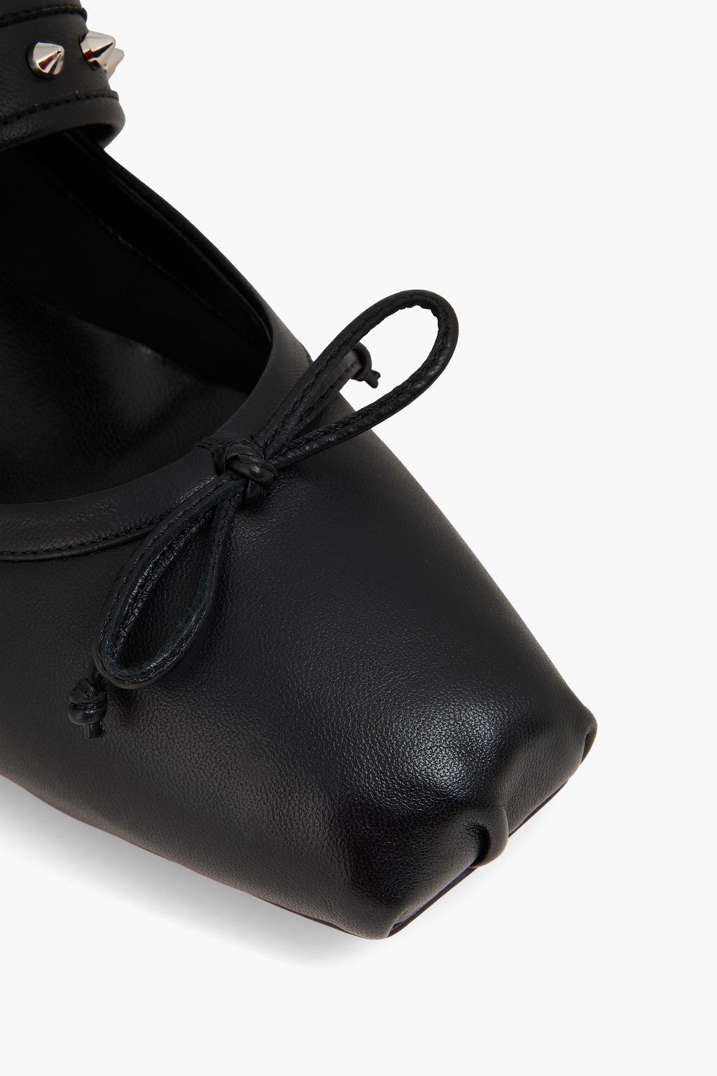 CHRISTIAN LOUBOUTIN Mamastrapita spiked leather Mary Jane pumps