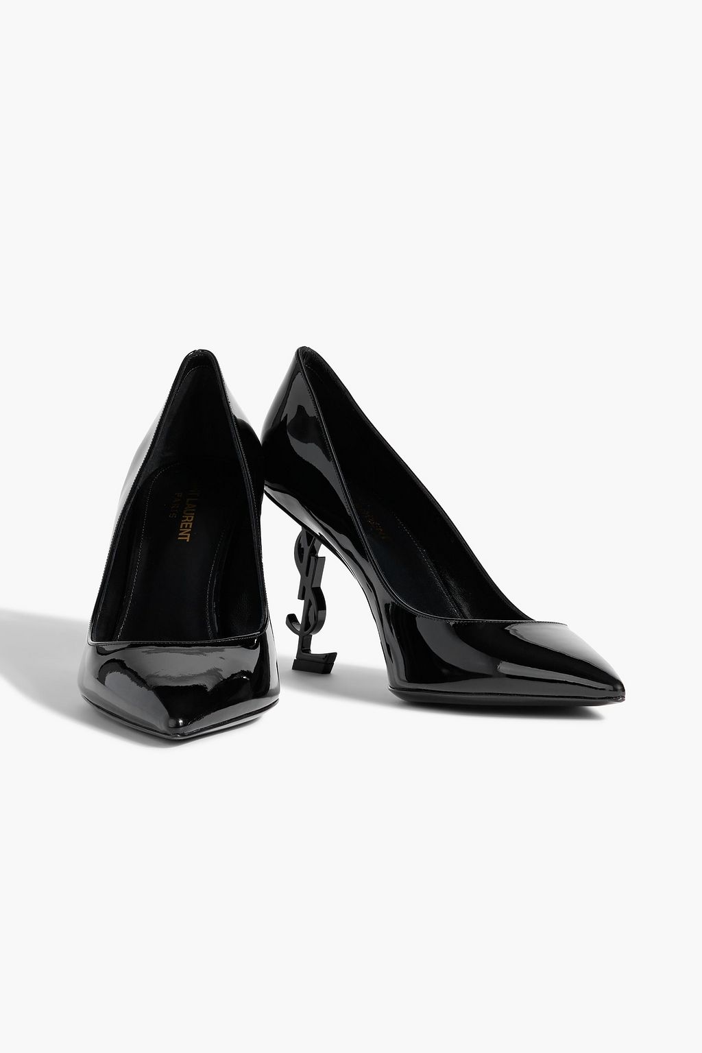 SAINT LAURENT Opyum patent-leather pumps