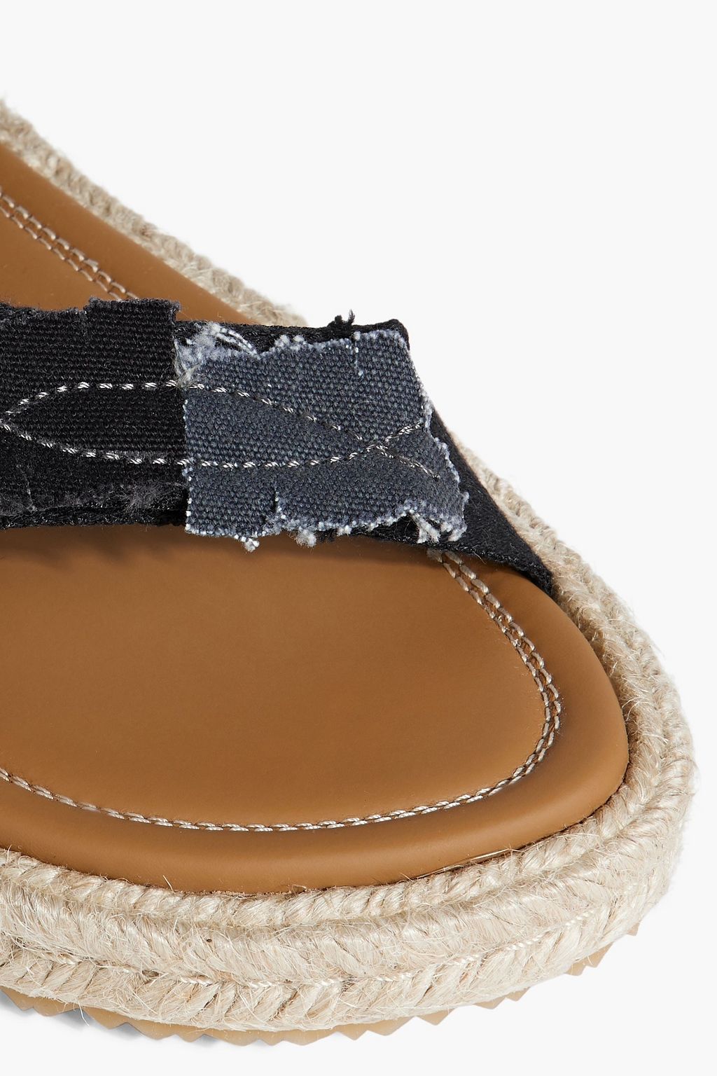 MAISON MARGIELA Distressed canvas espadrille sandals