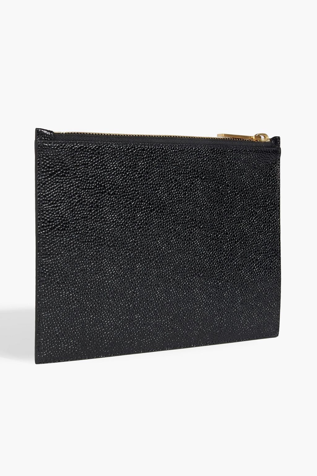 THOM BROWNE Pebbled-leather coin purse