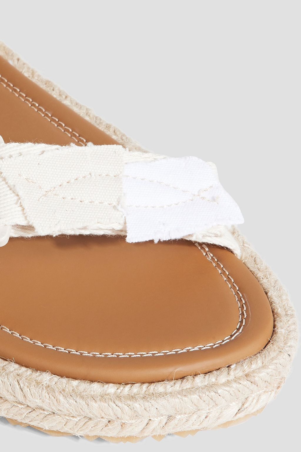 MAISON MARGIELA Distressed canvas espadrille sandals