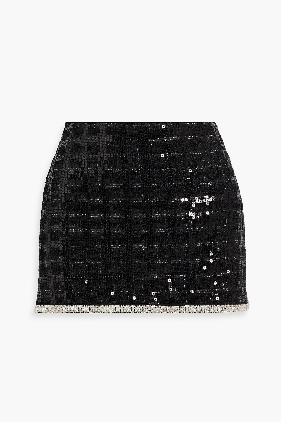 Rubi embellished tweed mini skirt