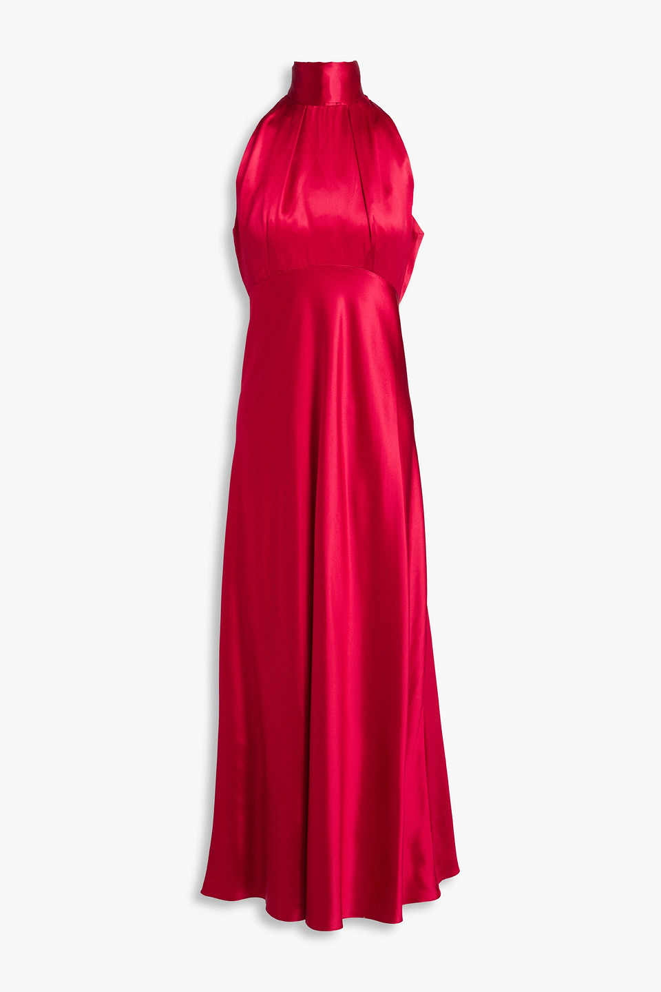 Michelle silk-satin midi dress