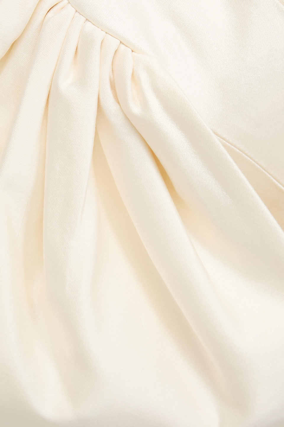 Rachel Gilbert Lexie Off-the-shoulder Embellished Wool And Silk-blend Mini Dress In Ivory