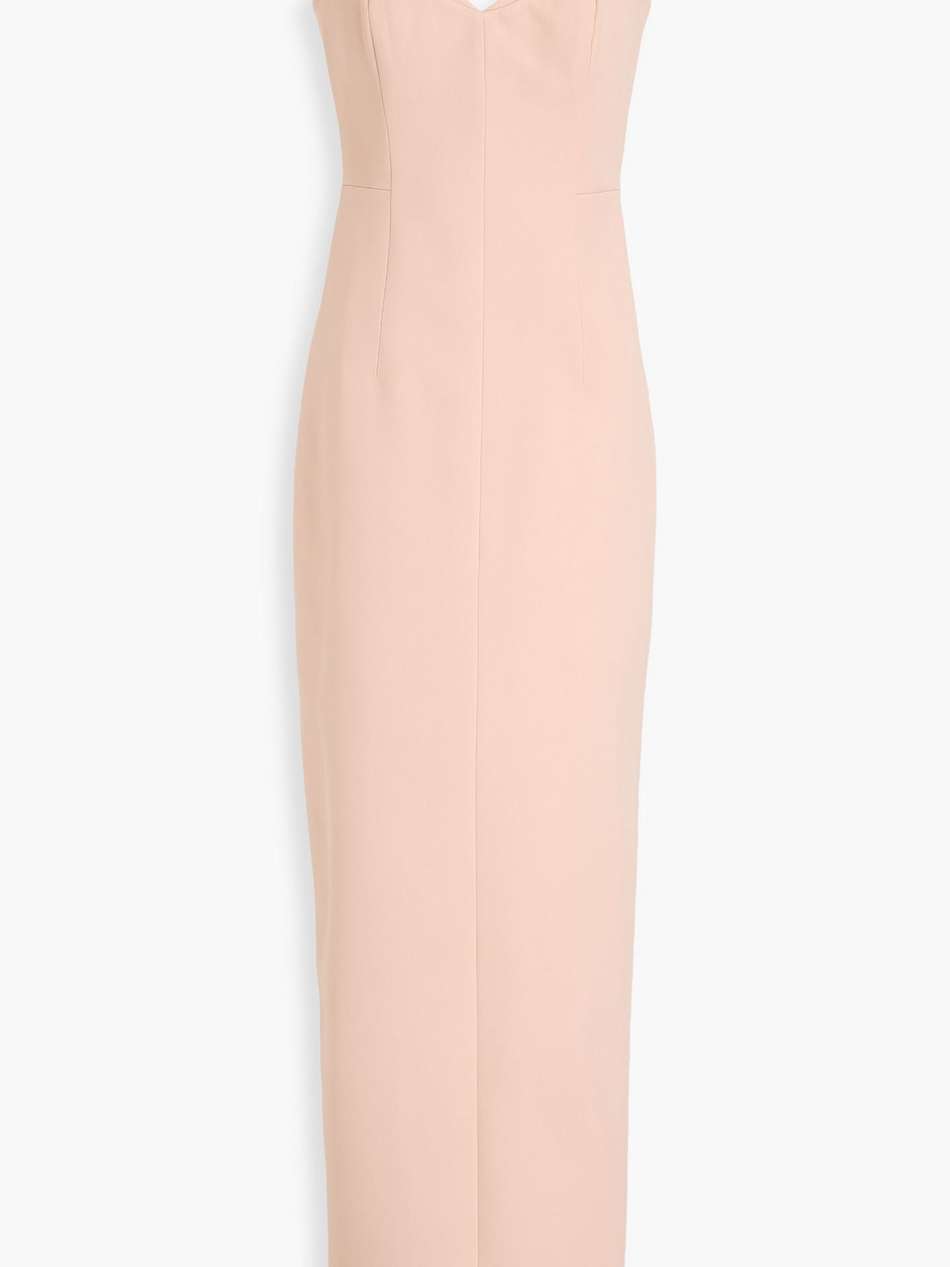 bodie crepe gown