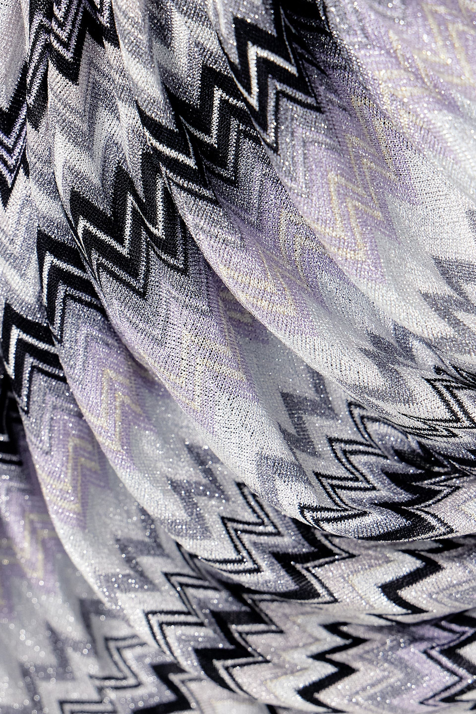 Missoni Crystal-embellished Ruched Metallic Crochet-knit Maxi Dress In Silver