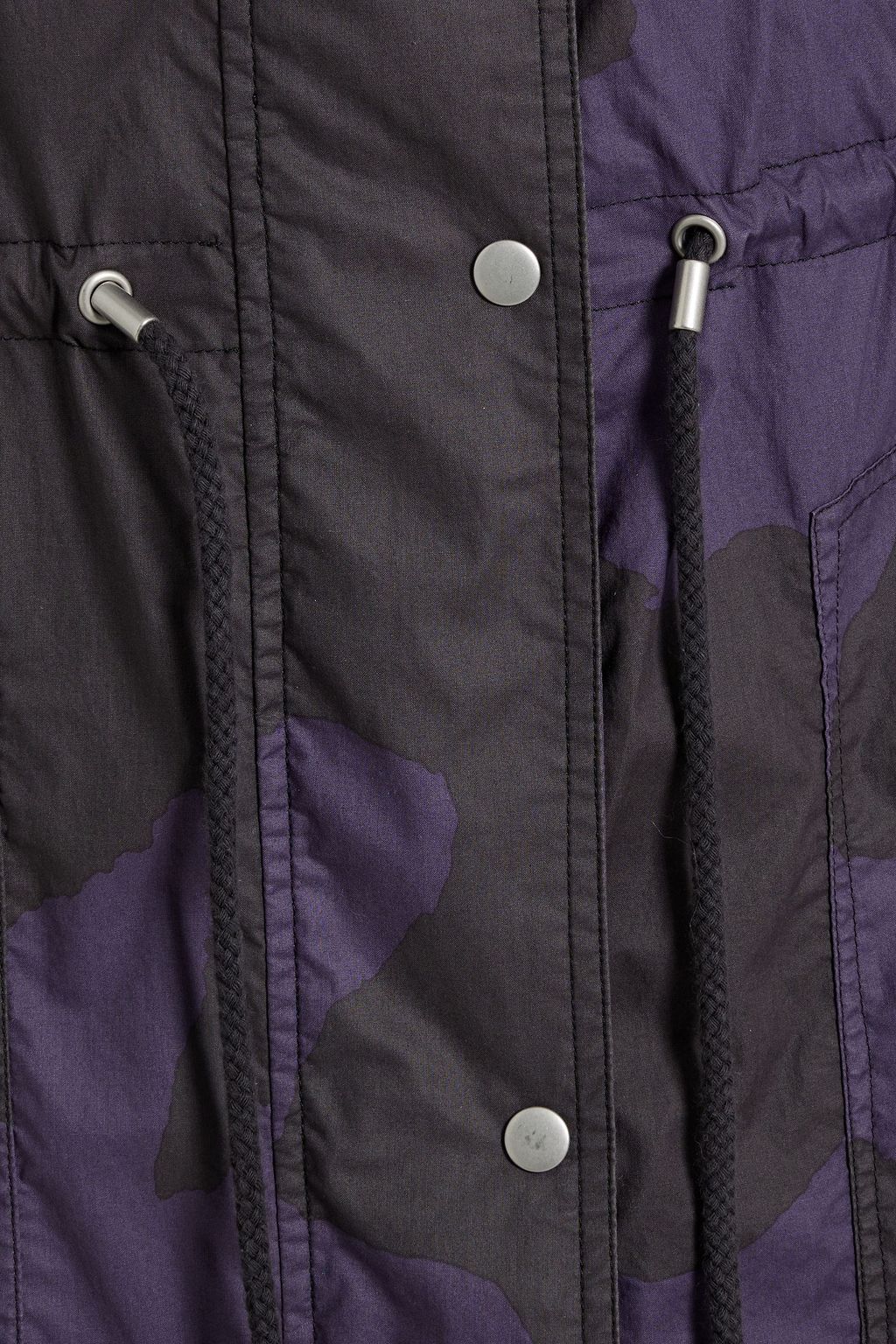 MARANT ÉTOILE Bertheley camouflage-print cotton hooded parka