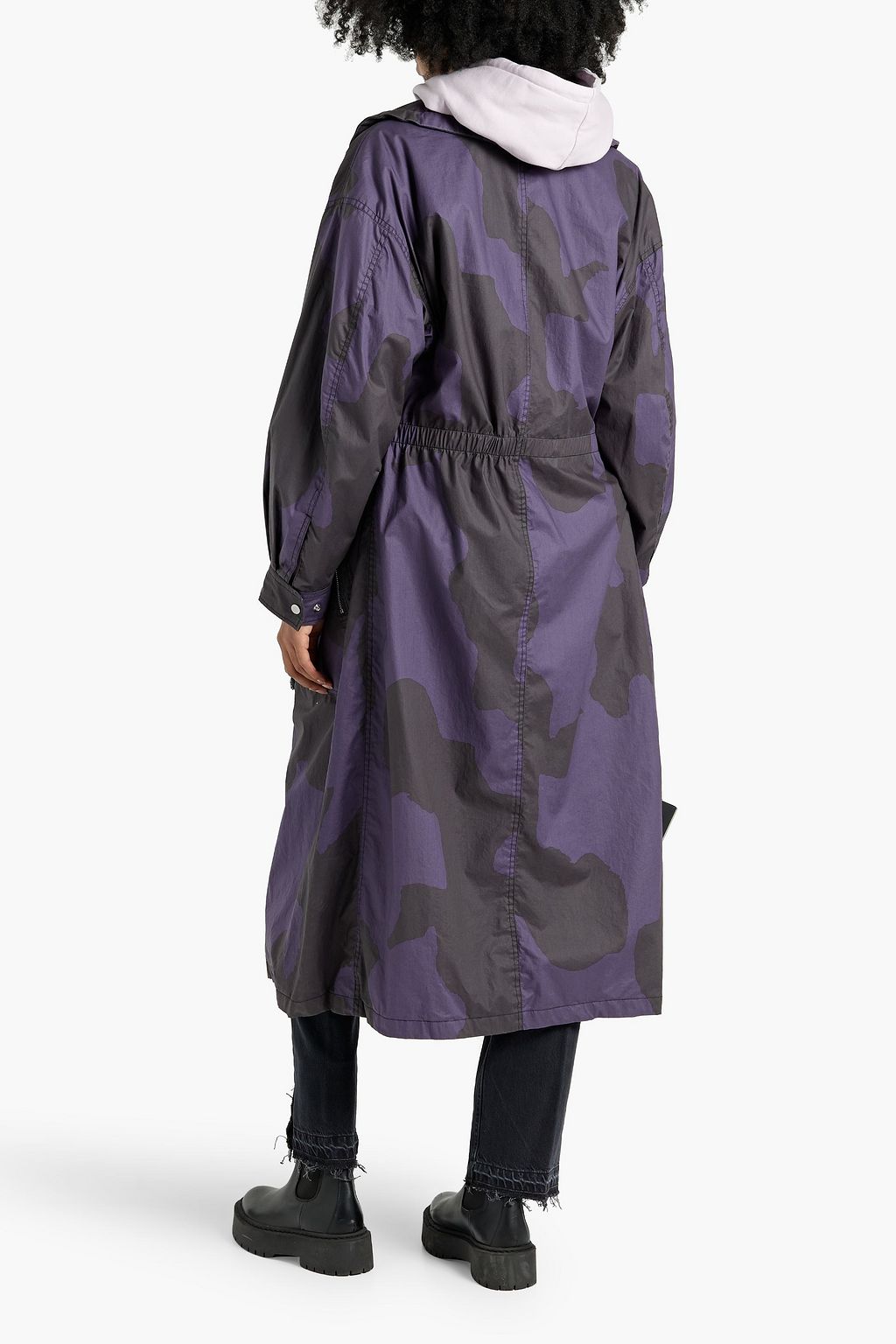 MARANT ÉTOILE Bertheley camouflage-print cotton hooded parka