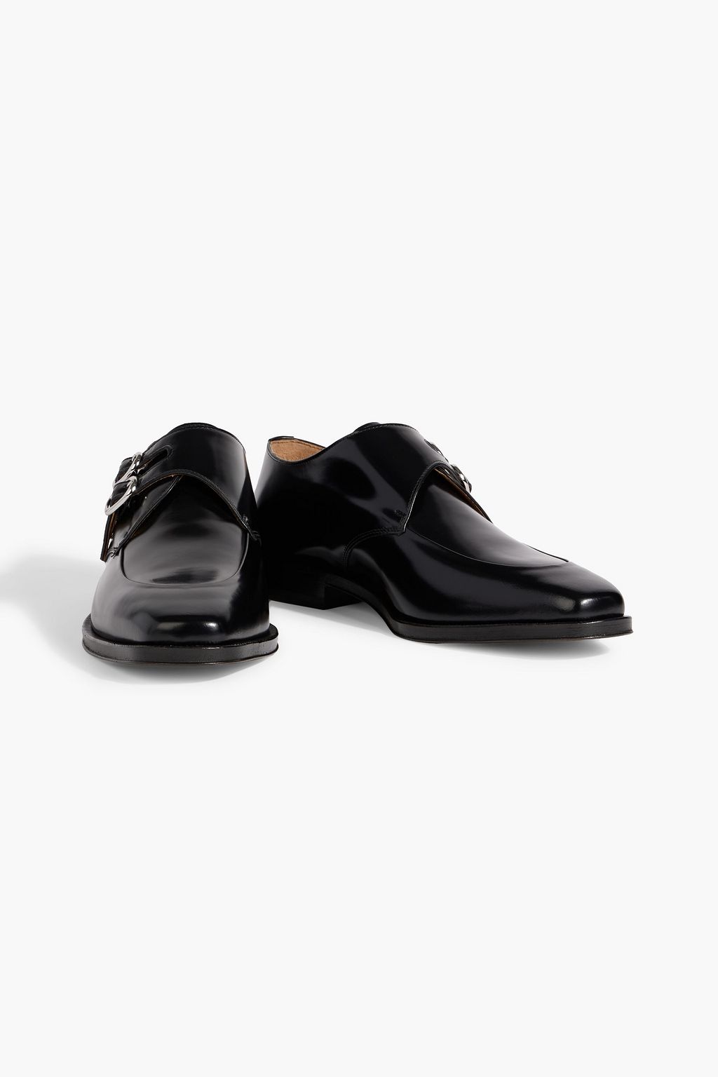 MAISON MARGIELA Glossed-leather loafers