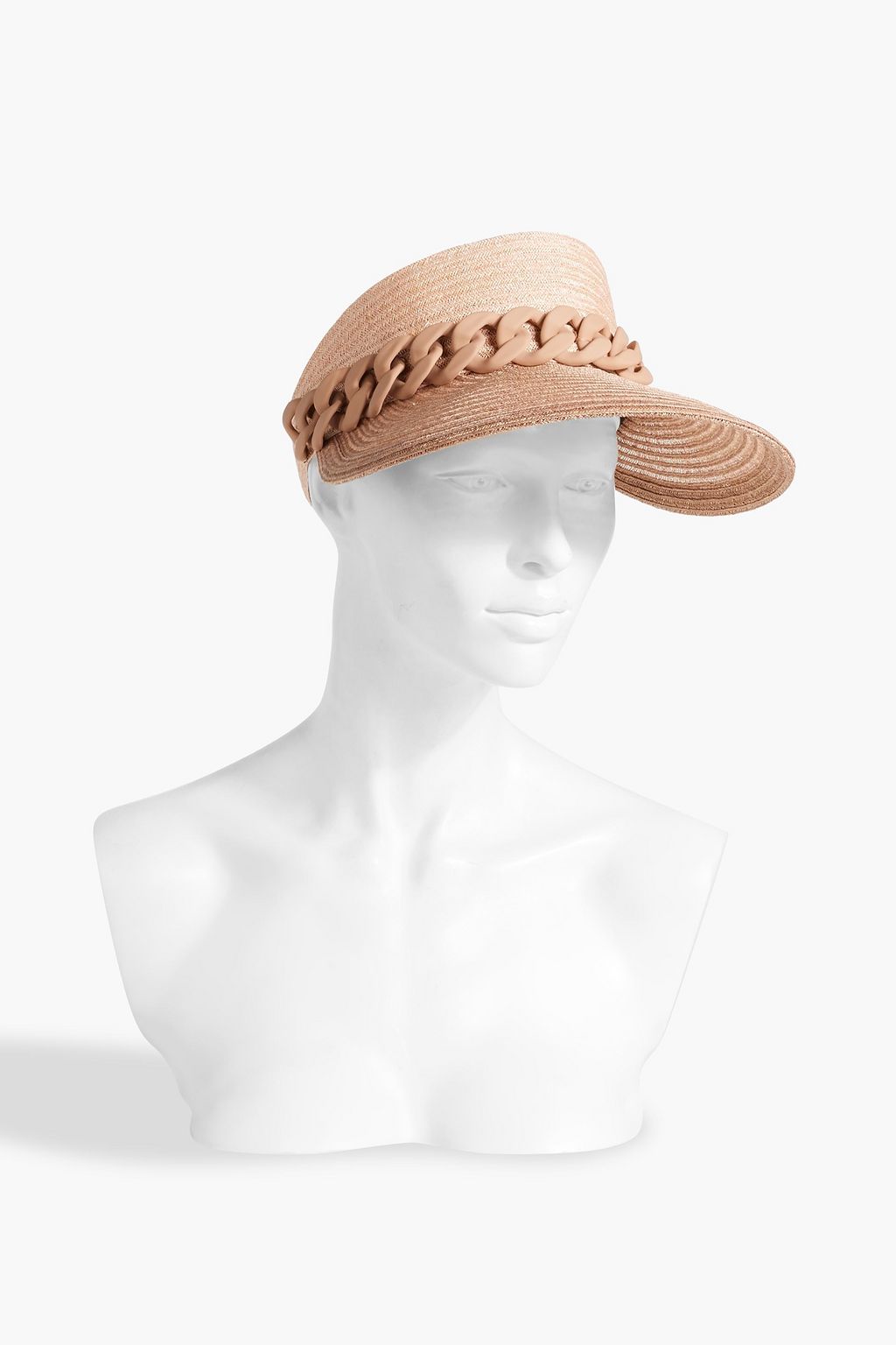 EUGENIA KIM Ricky chain-embellished hemp-blend visor
