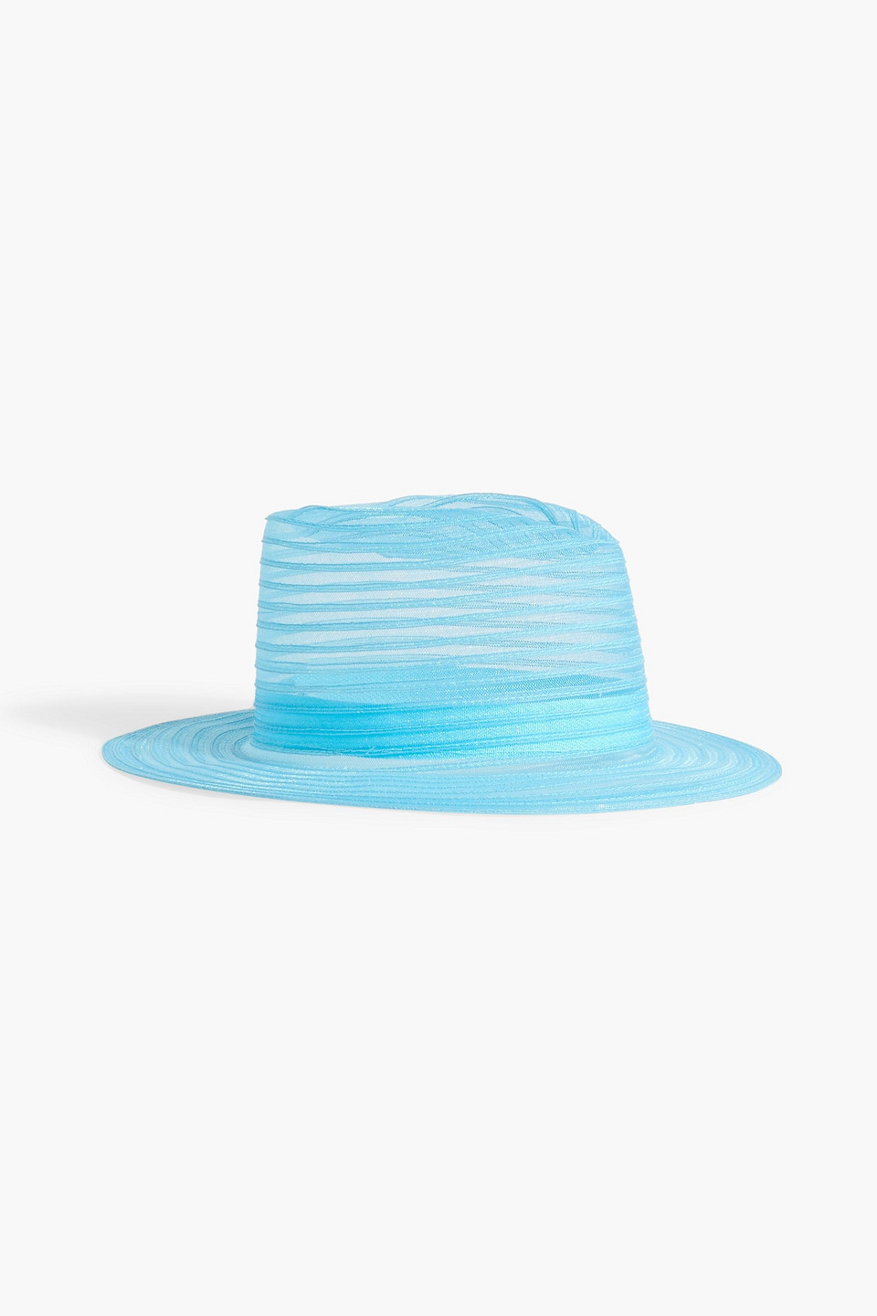 Eugenia Kim Blaine Neon Fedora In Neon Blue