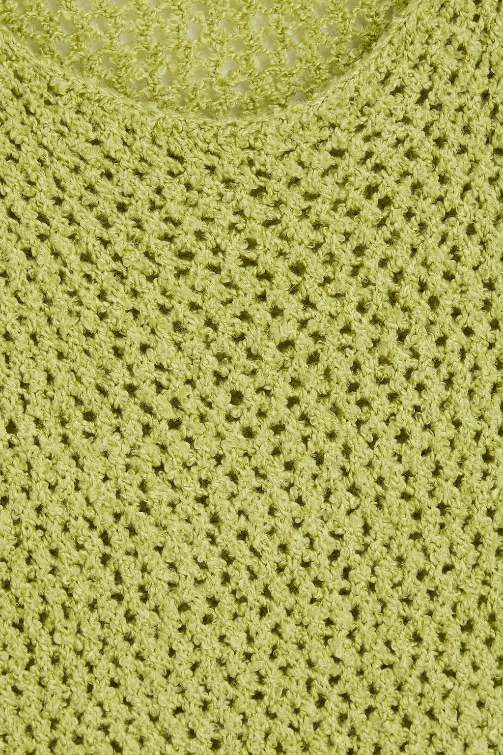 THE ELDER STATESMAN Minikleid aus Maulbeerseide und Bouclé-Strick