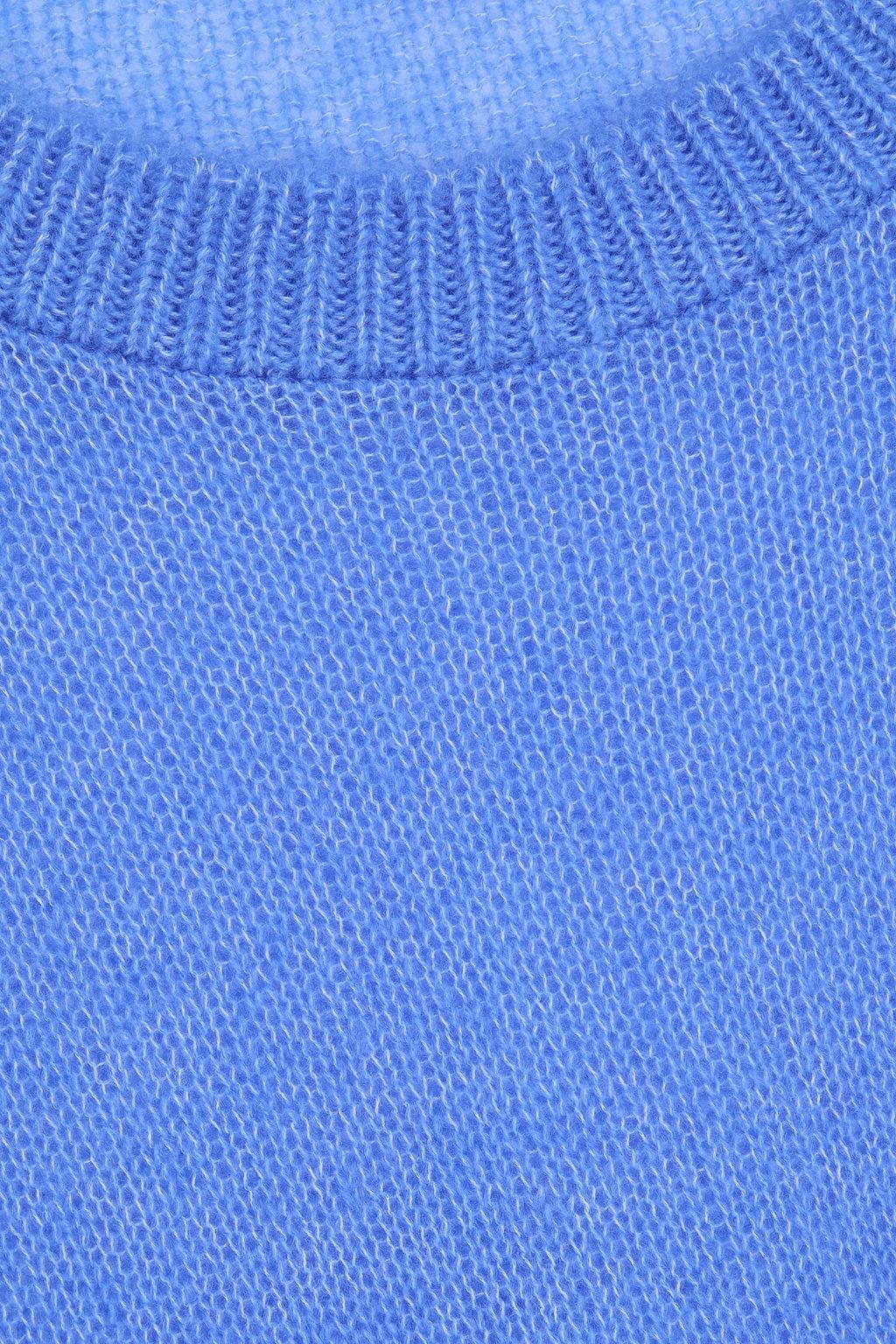 THE ELDER STATESMAN Nimbus Coastal cashmere and cotton-blend sweater