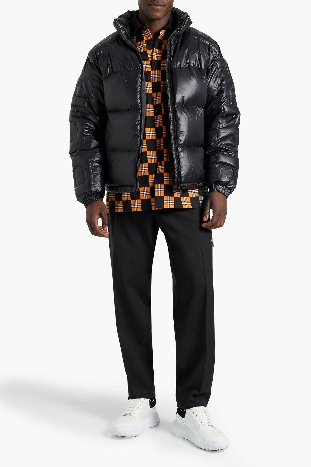 BURBERRY Reversible quilted shell down jacket