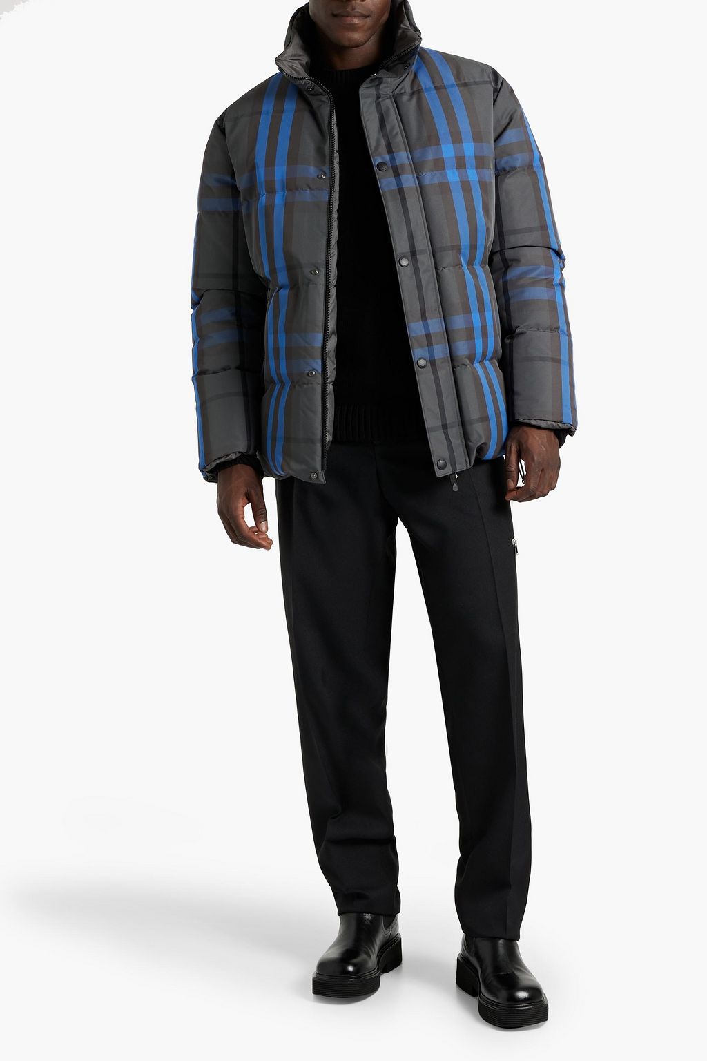 BURBERRY Reversible quilted shell down jacket