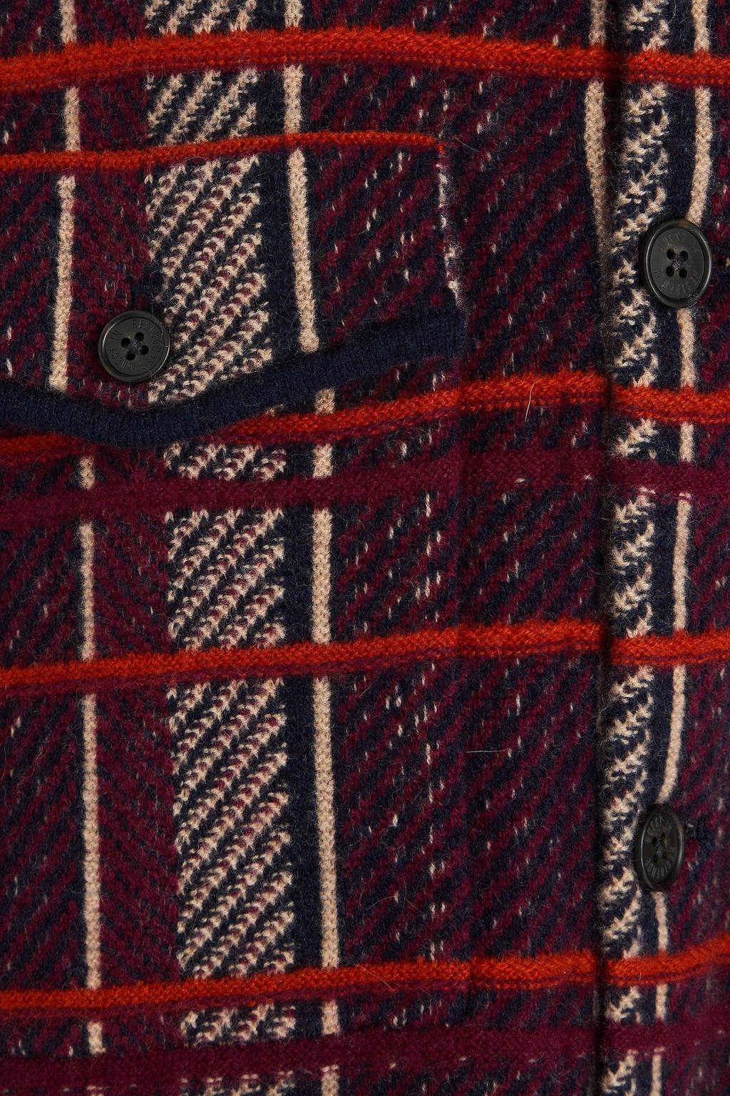 GUEST IN RESIDENCE Hemd aus Kaschmir in Jacquard-Strick