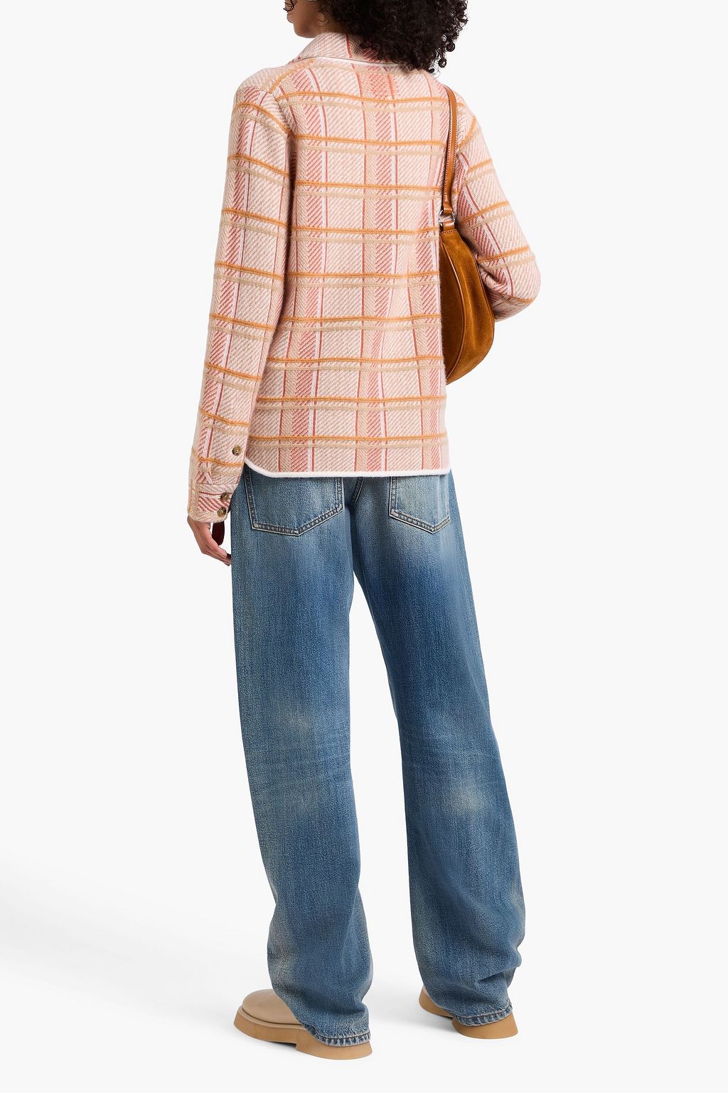 GUEST IN RESIDENCE Dylan checked cashmere shirt
