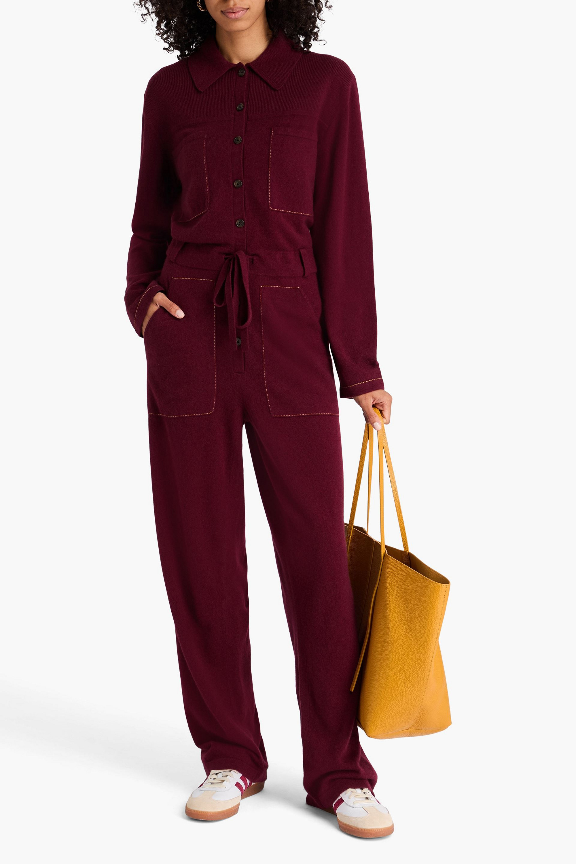 Guest In Residence Everywhere cashmere jumpsuit