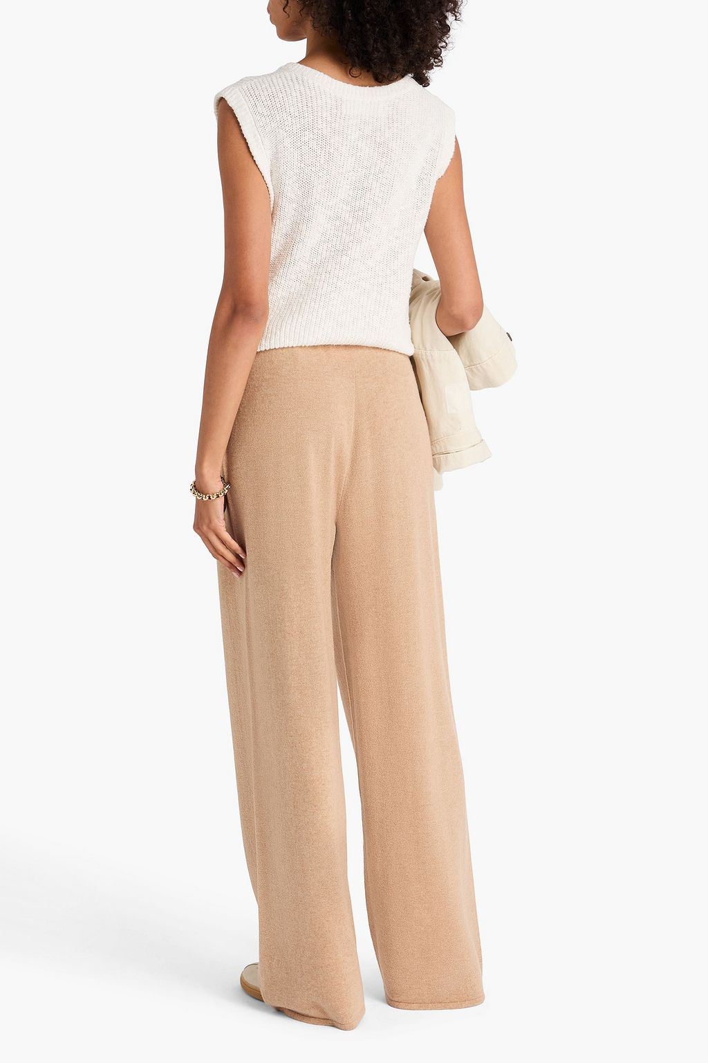 GUEST IN RESIDENCE Cashmere wide-leg pants
