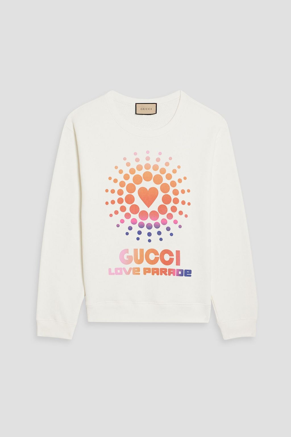 Gucci print sweatshirt hotsell